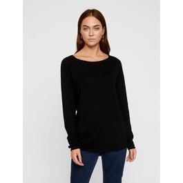 Vero Moda Boat Neck Fine Knit Jumper