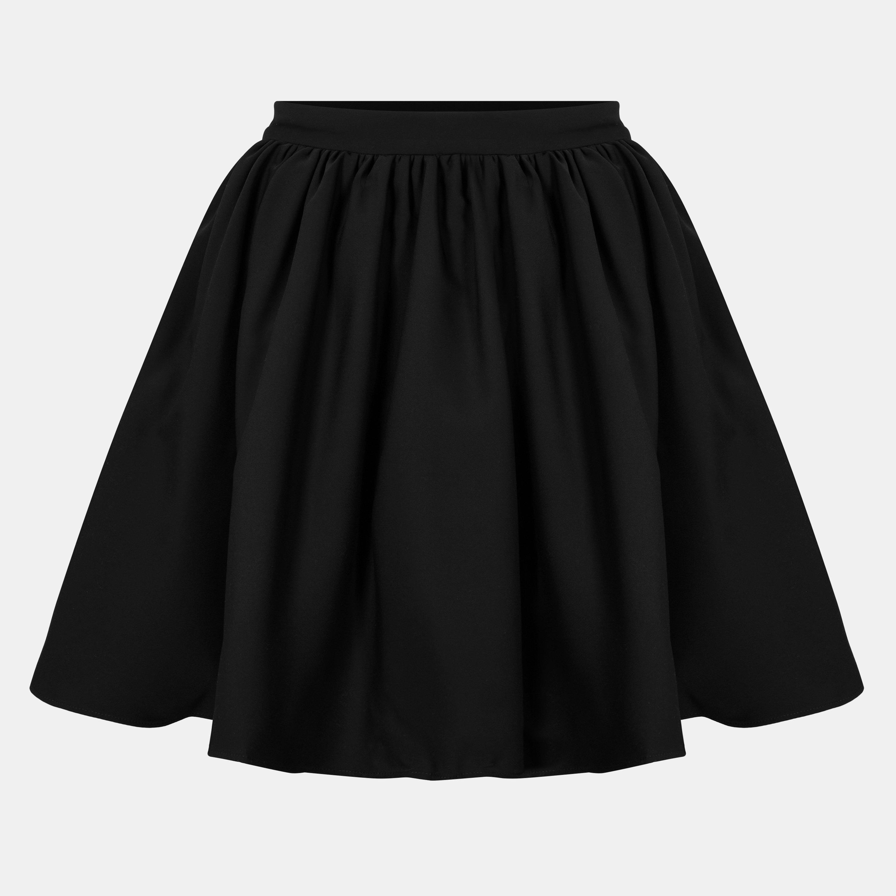 Odd Muse Women's Layered Mini Skirt - Black - XXS