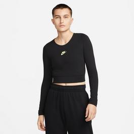 Nike W NSW LS CROP TOP DNC