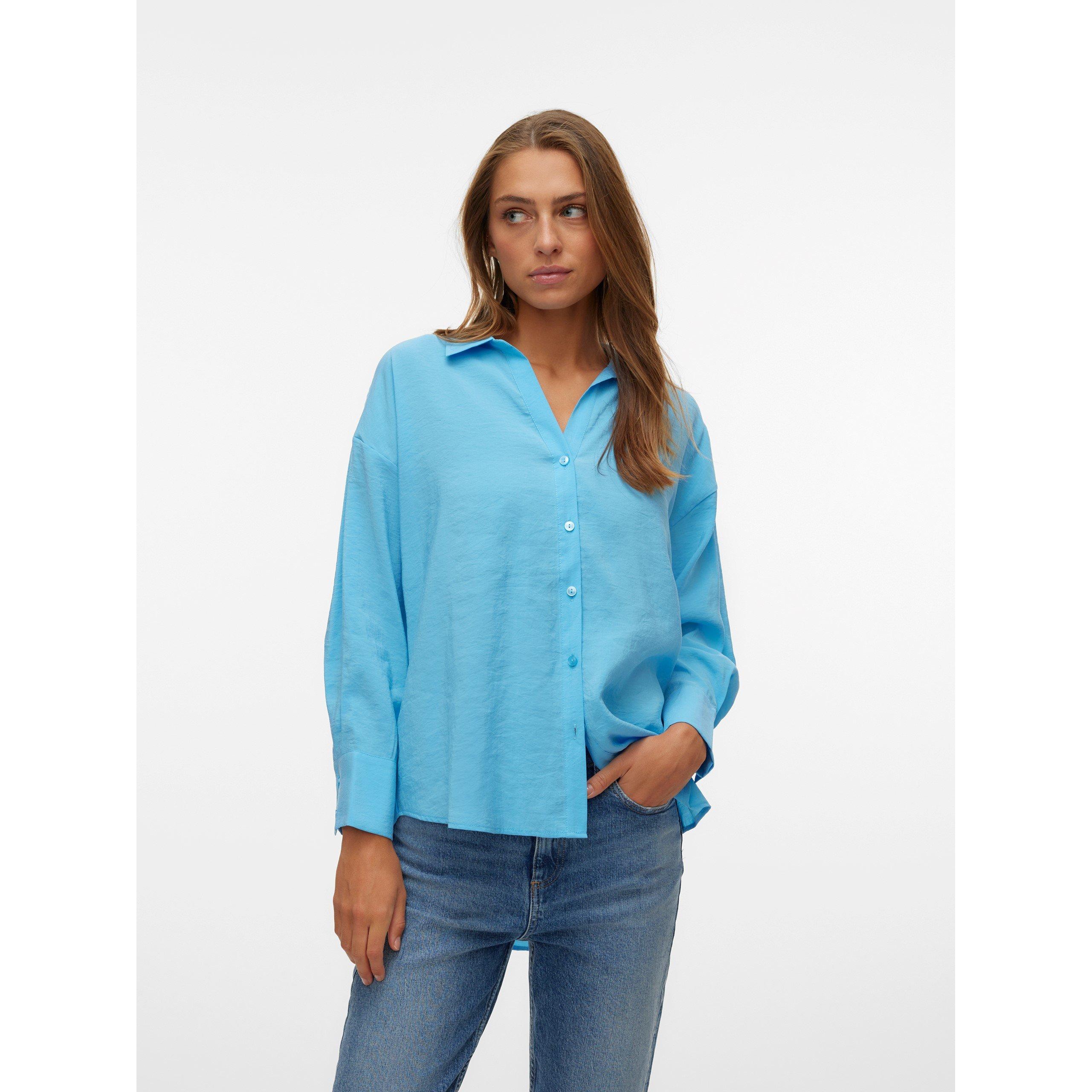Bonnie Blue - Vero Moda - Vmqueeny Shirt - 1
