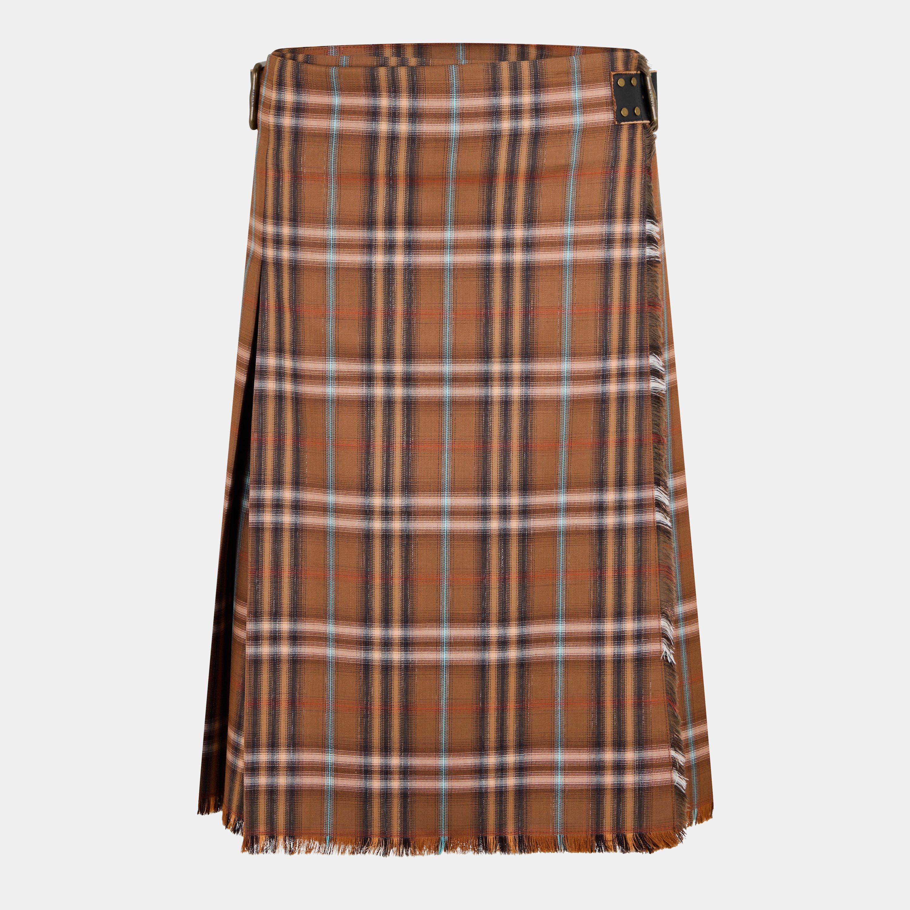 Burberry Women's Viola Midi Skirt - Ginger Brown - Size 10 (S)
