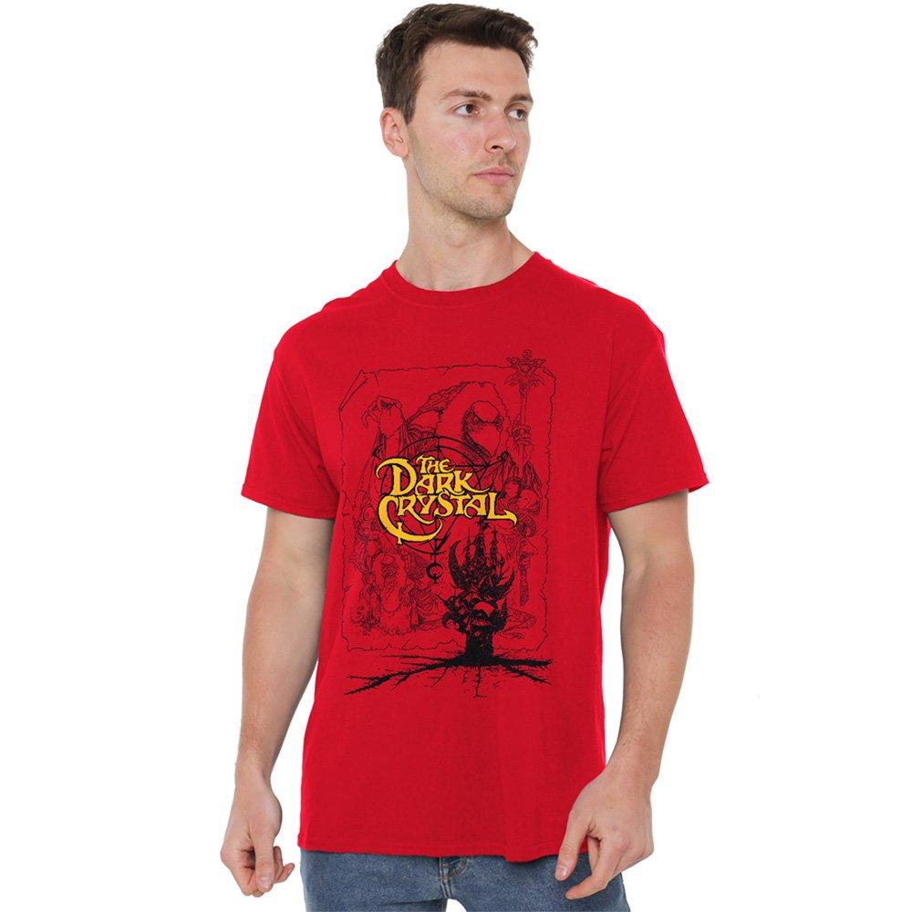 Red - Other - Dark Crystal Poster Lines T Shirt Red - 1
