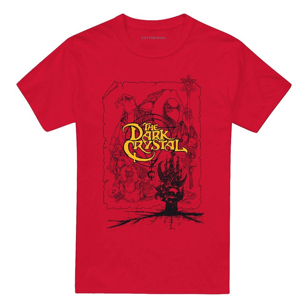 Red - Other - Dark Crystal Poster Lines T Shirt Red - 4