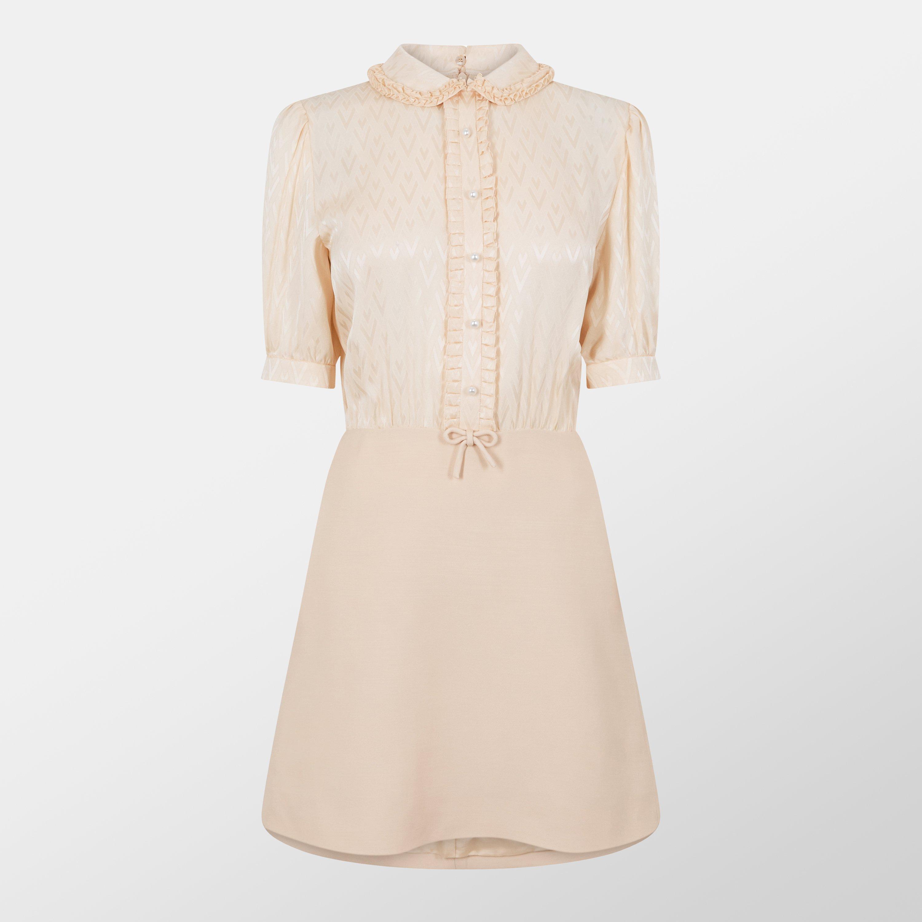 Betulla - Valentino - Crepe Couture Mini Dress - 1