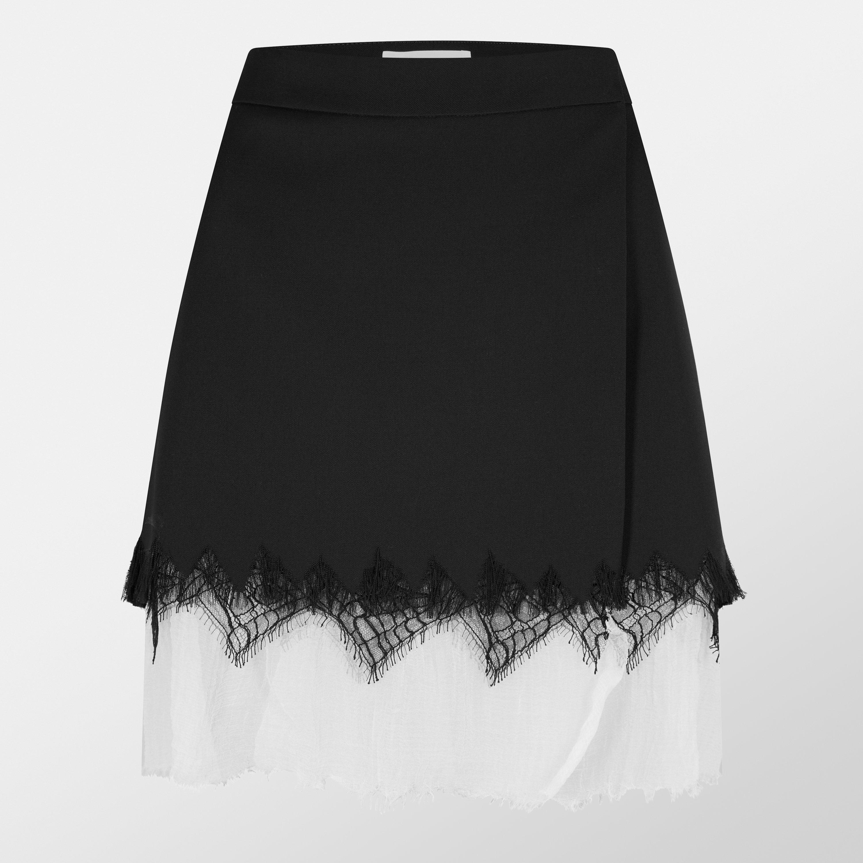 Black - Alexander McQueen - Women's Alex Mini Skirt - 1
