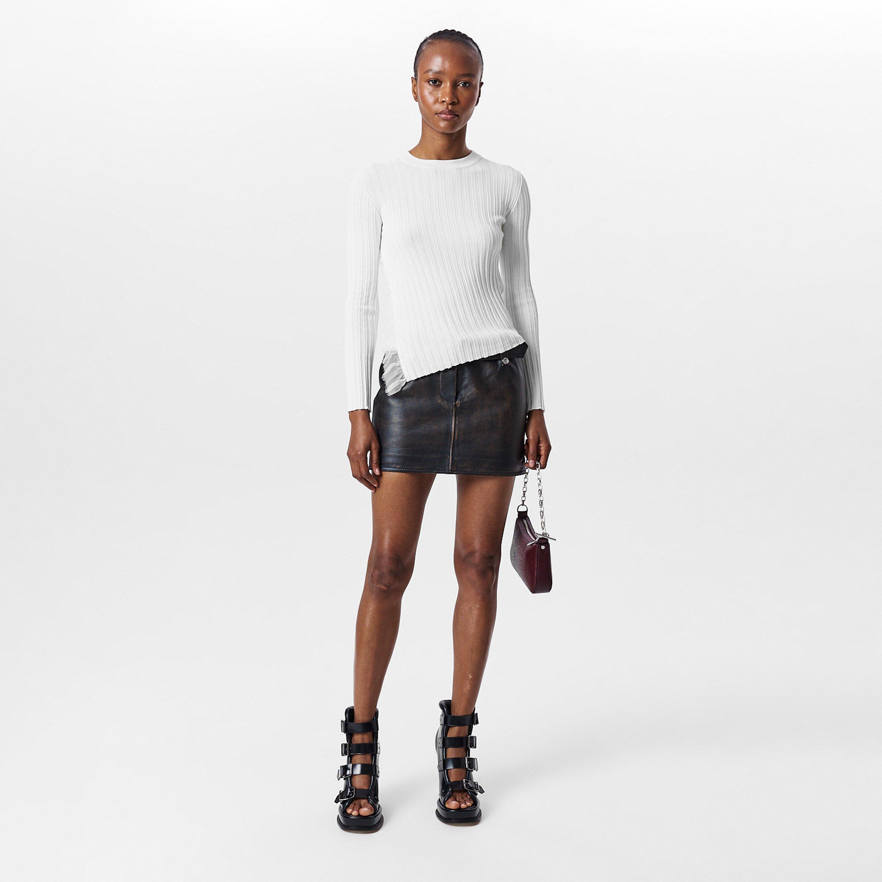 Ivory - Alexander McQueen - Women's Alex Crew Neck Jumper - 6