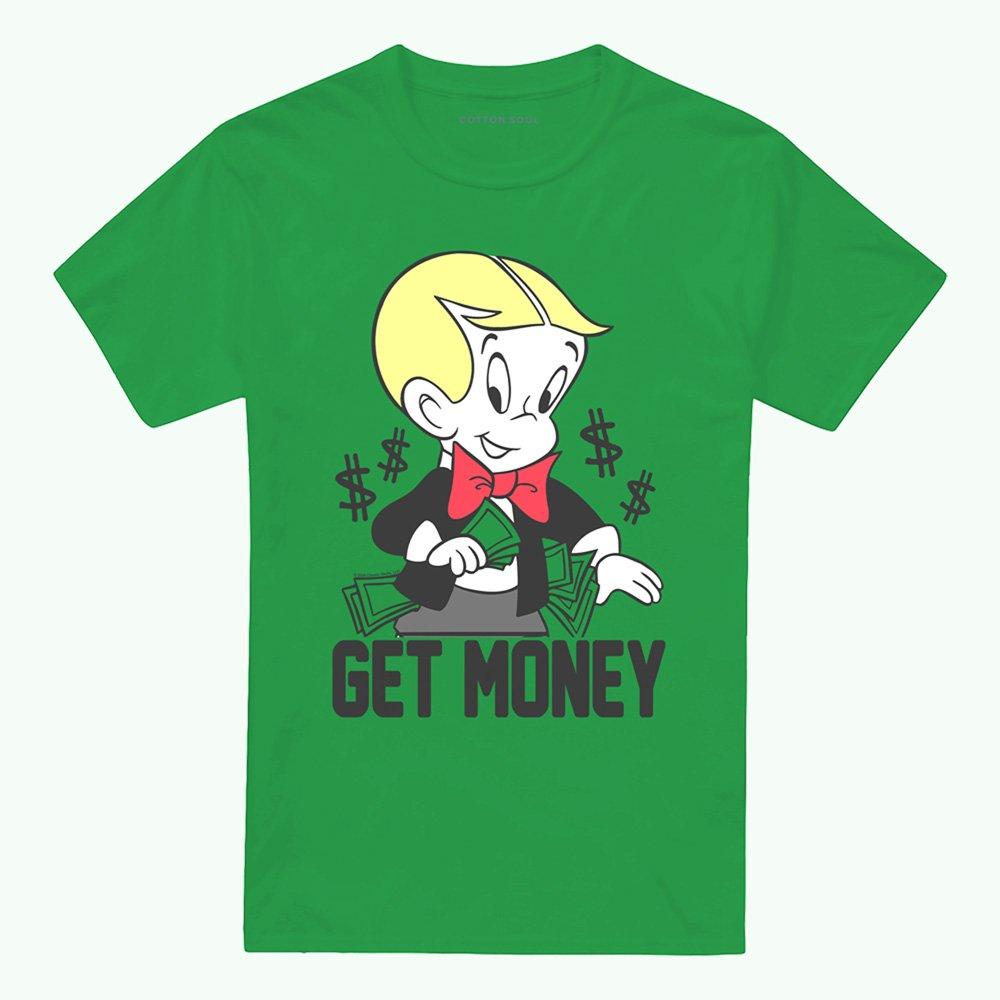 Dark Green - Other - Richie Rich Get Money T-Shirt Dark Green - 4