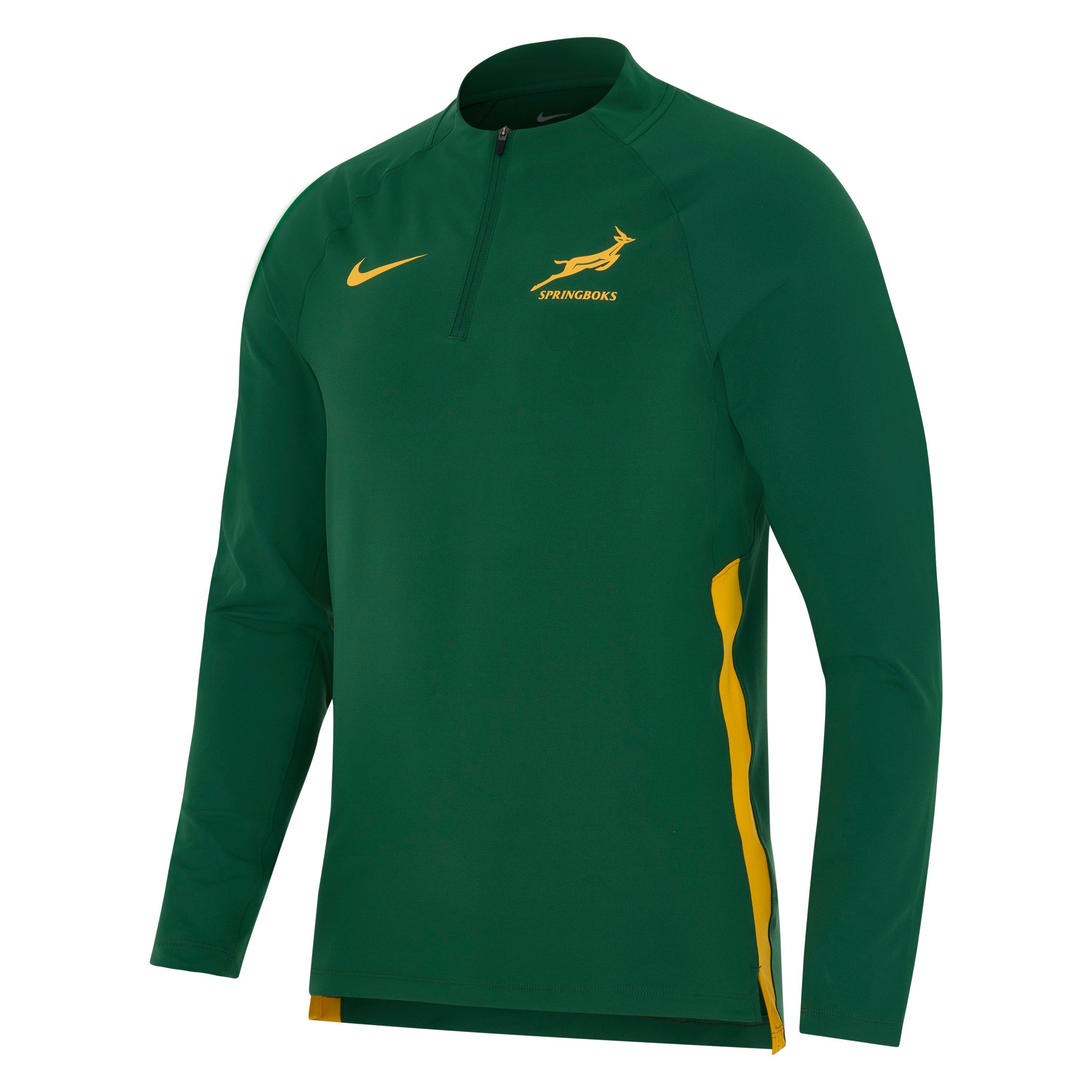 Gorge Green - Nike - Mens Nike Springboks 1/4 Zip Home Tracksuit Top 2026 - 1