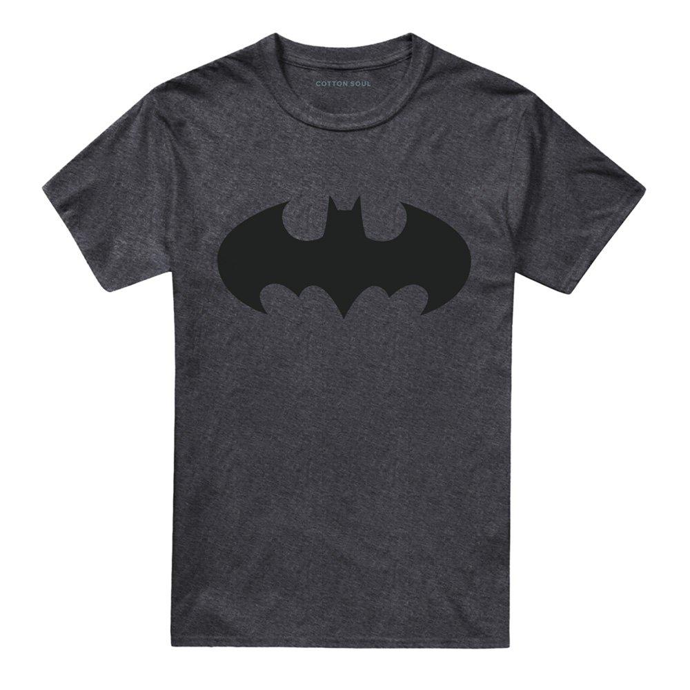 Dark Grey - DC Comics - Mono Batman Cotton T-shirt - 4