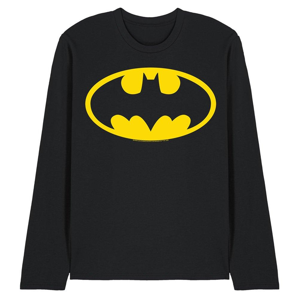 Black - DC Comics - Batman Logo Long Sleeve T-Shirt Black - 1