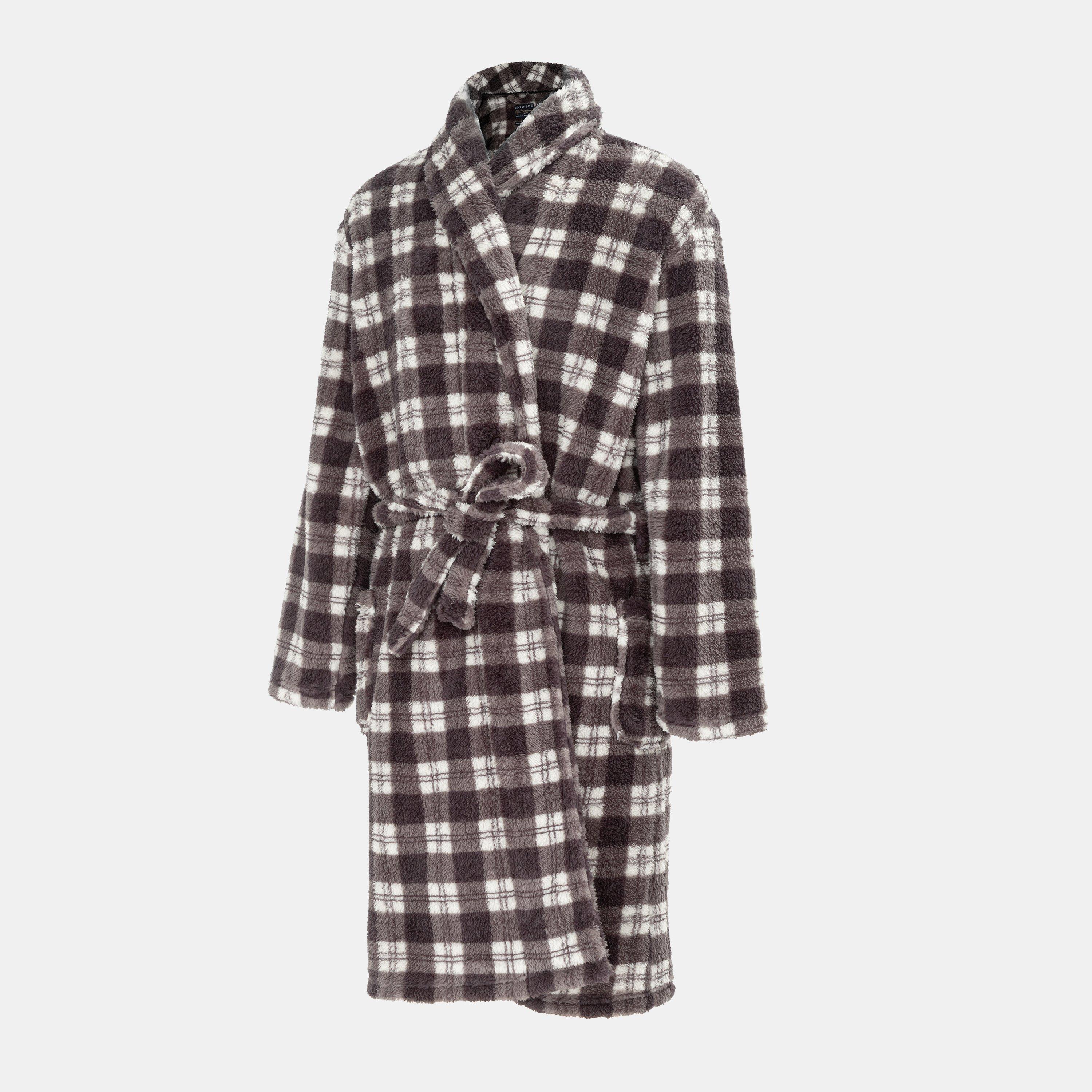 Cinza/Preto - Howick - Check Robe Men - 3
