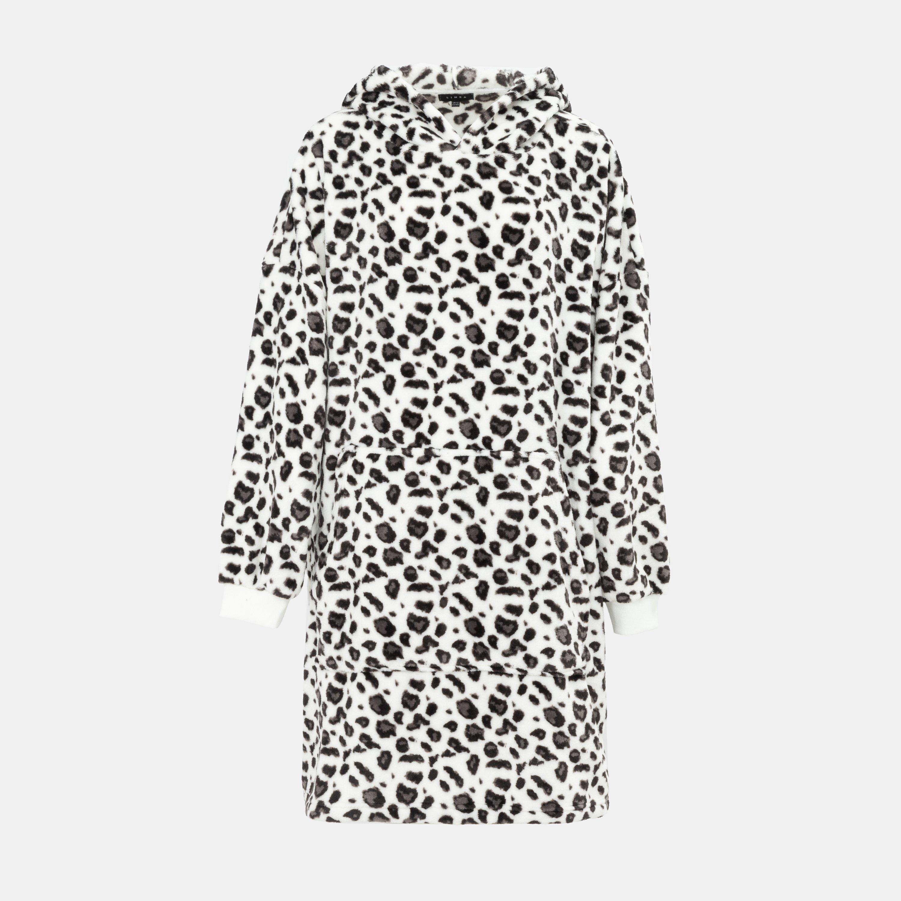 Leopard - Linea - Snuggle Hoodie Ladies Leopard Pattern - 1