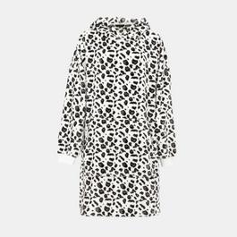 Linea Snuggle Hoodie Ladies Leopard Pattern