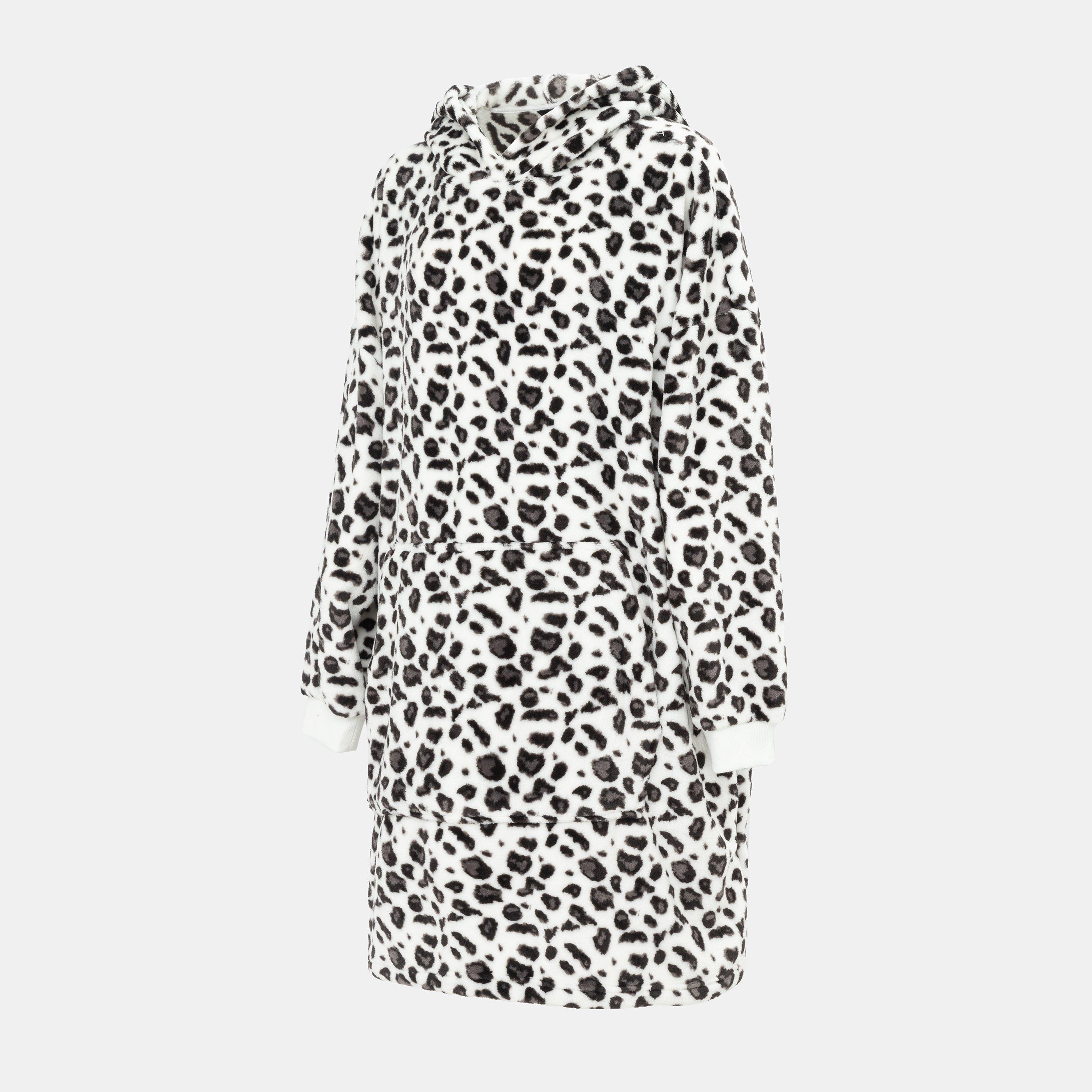 Léopard - Linea - Snuggle Hoodie Ladies Leopard Pattern - 3