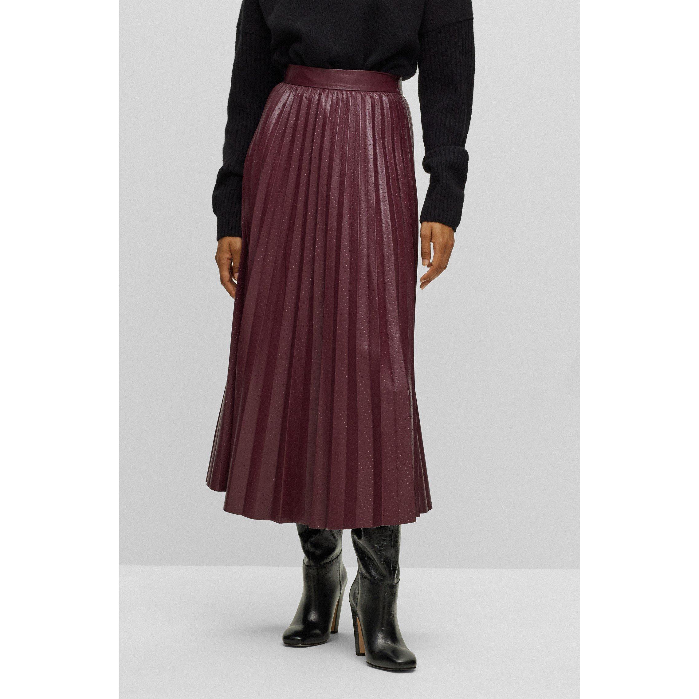 Open Red - Boss - Women's  Veplika Jersey Skirt - 4