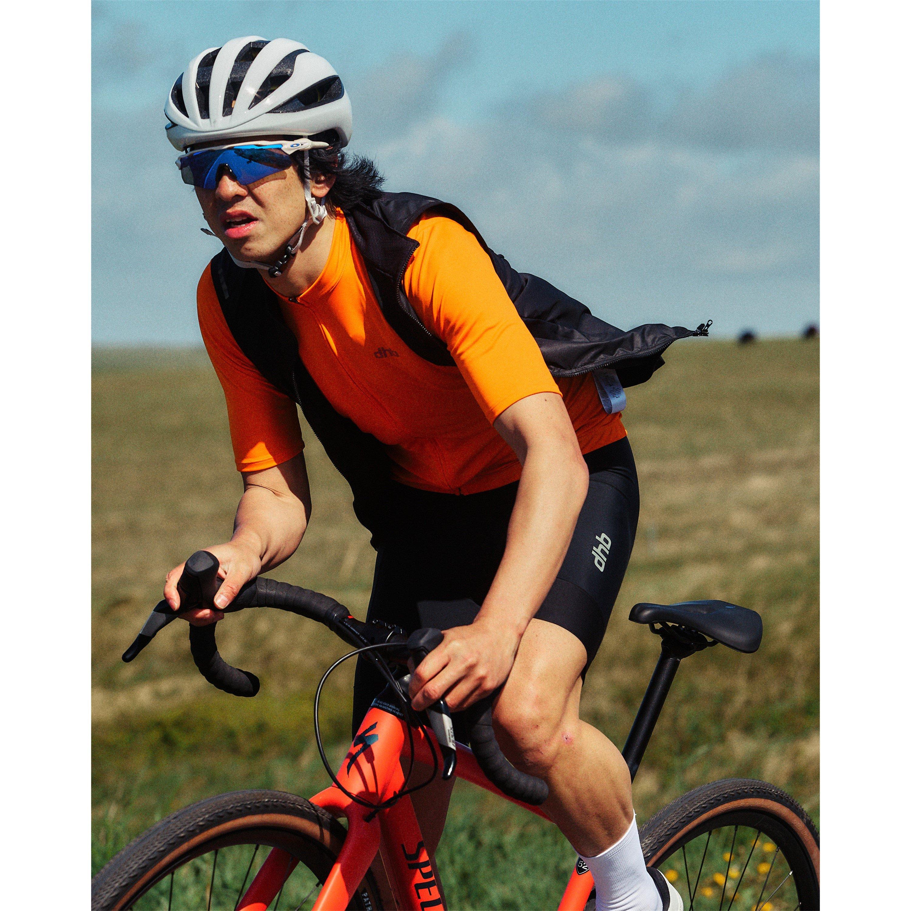 Crna - Dhb - BLOK Windproof Sleeveless Slim Fit Gilet - 9