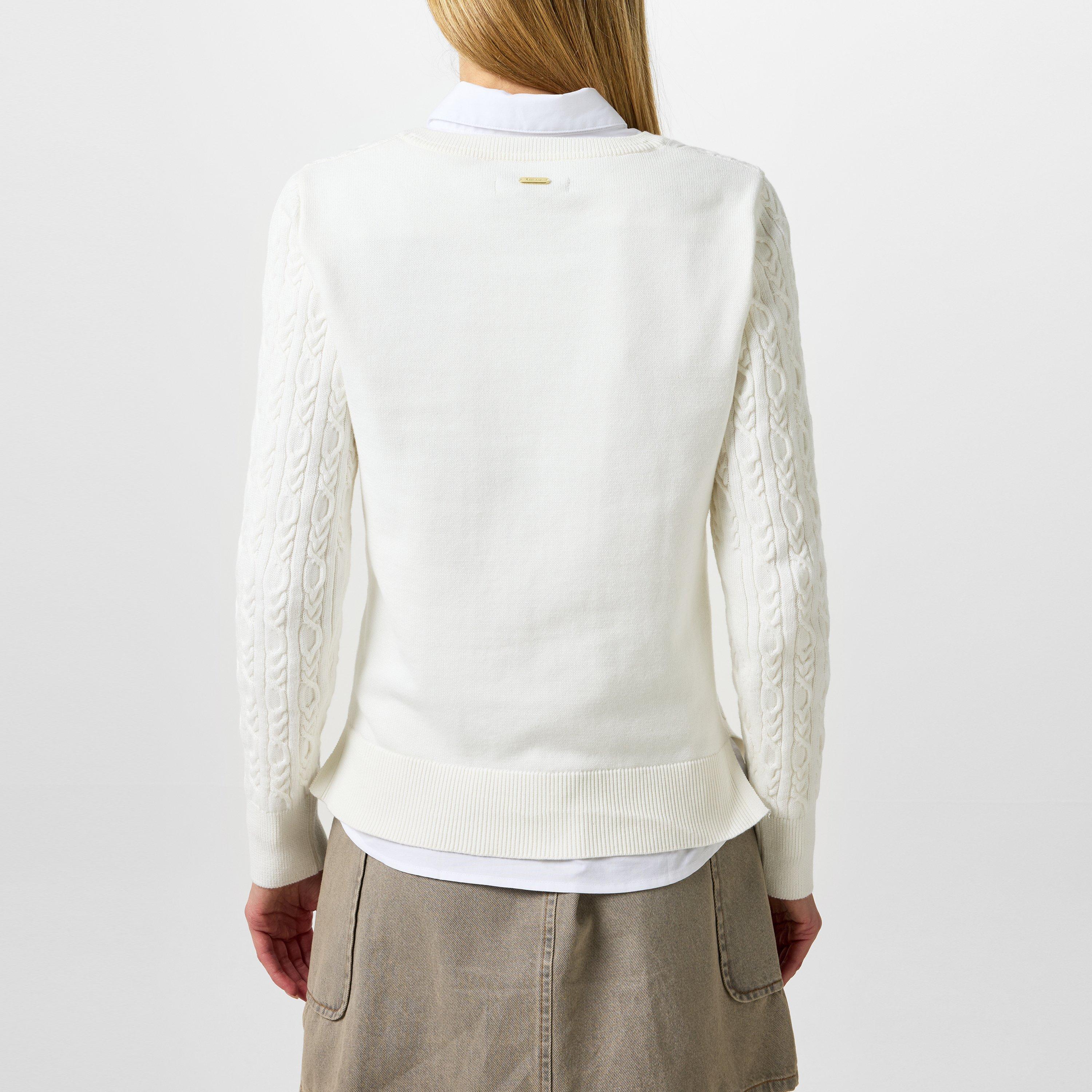 Off White - Barbour - Hampton V-Neck Knit - 4