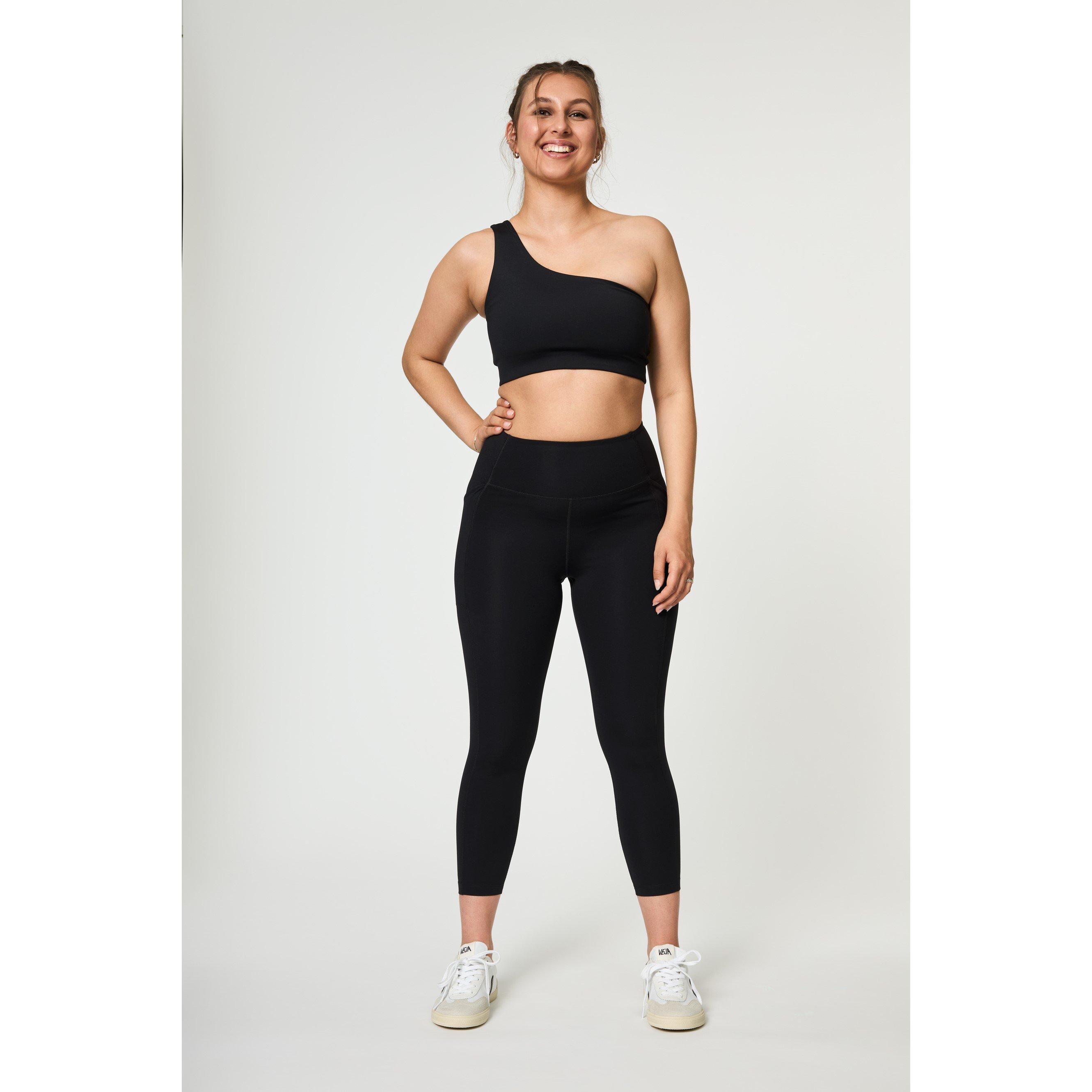 Black - Girlfriend Collective - One Shld Bra Ld62 - 6