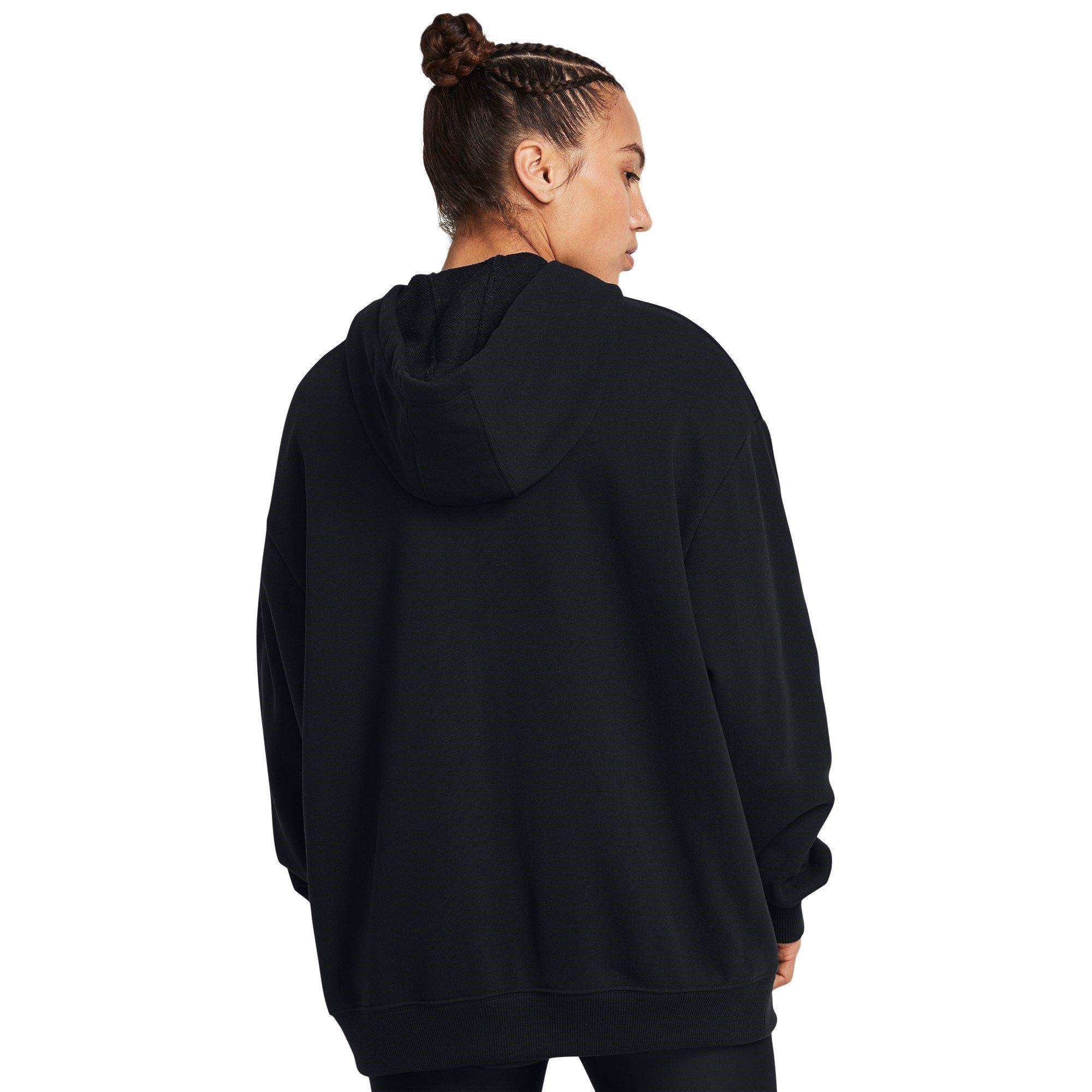 Black - Under Armour - Heavyweight Terry Tech Fleece Full-Zip Hoodie - 4