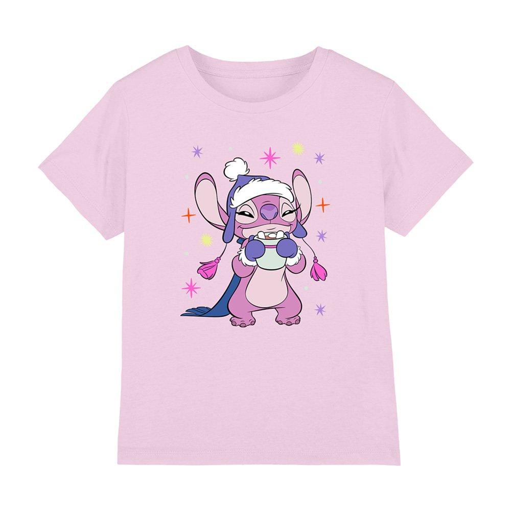 Light Pink - Disney - Angel Hot Coco T-Shirt - 1