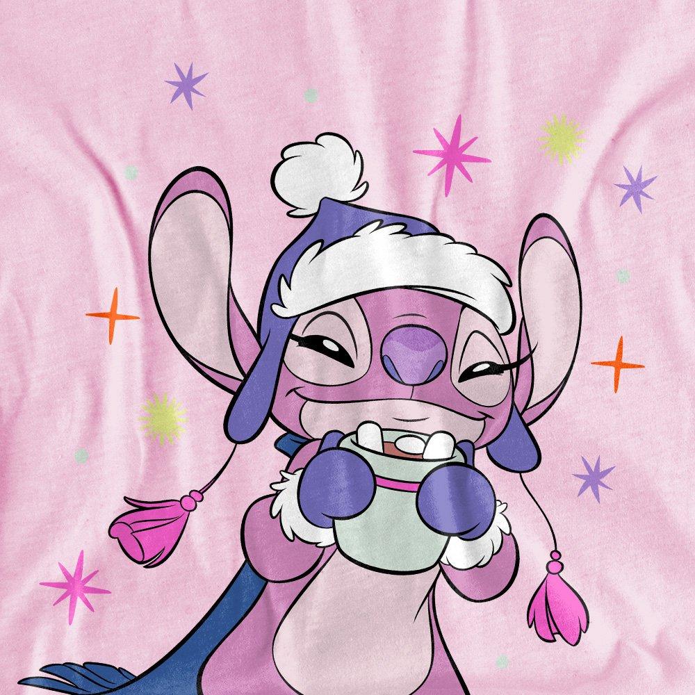 Light Pink - Disney - Angel Hot Coco T-Shirt - 2