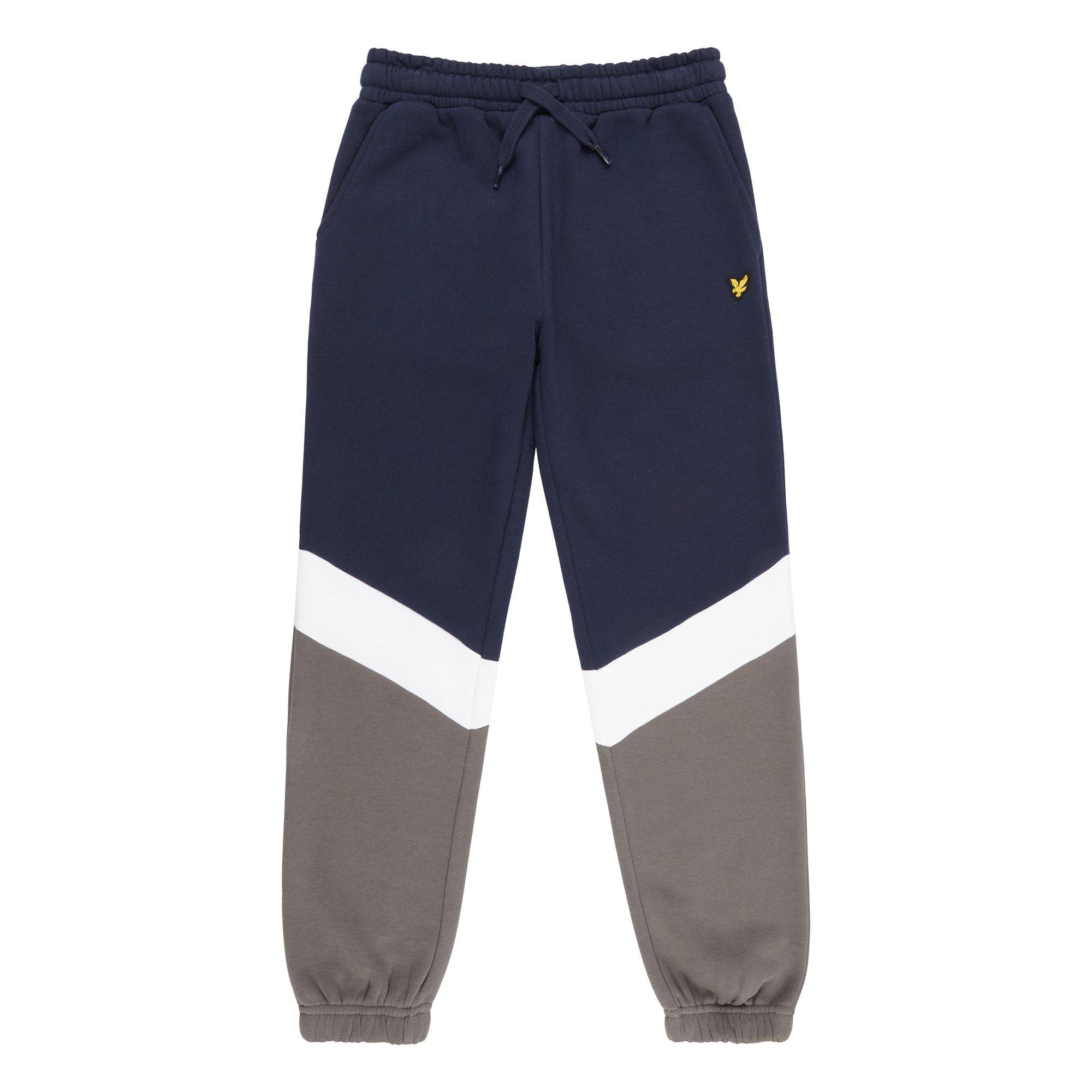 Lyle and Scott DiagCut And Sew Jog In99 Closed Hem Woven Tracksuit