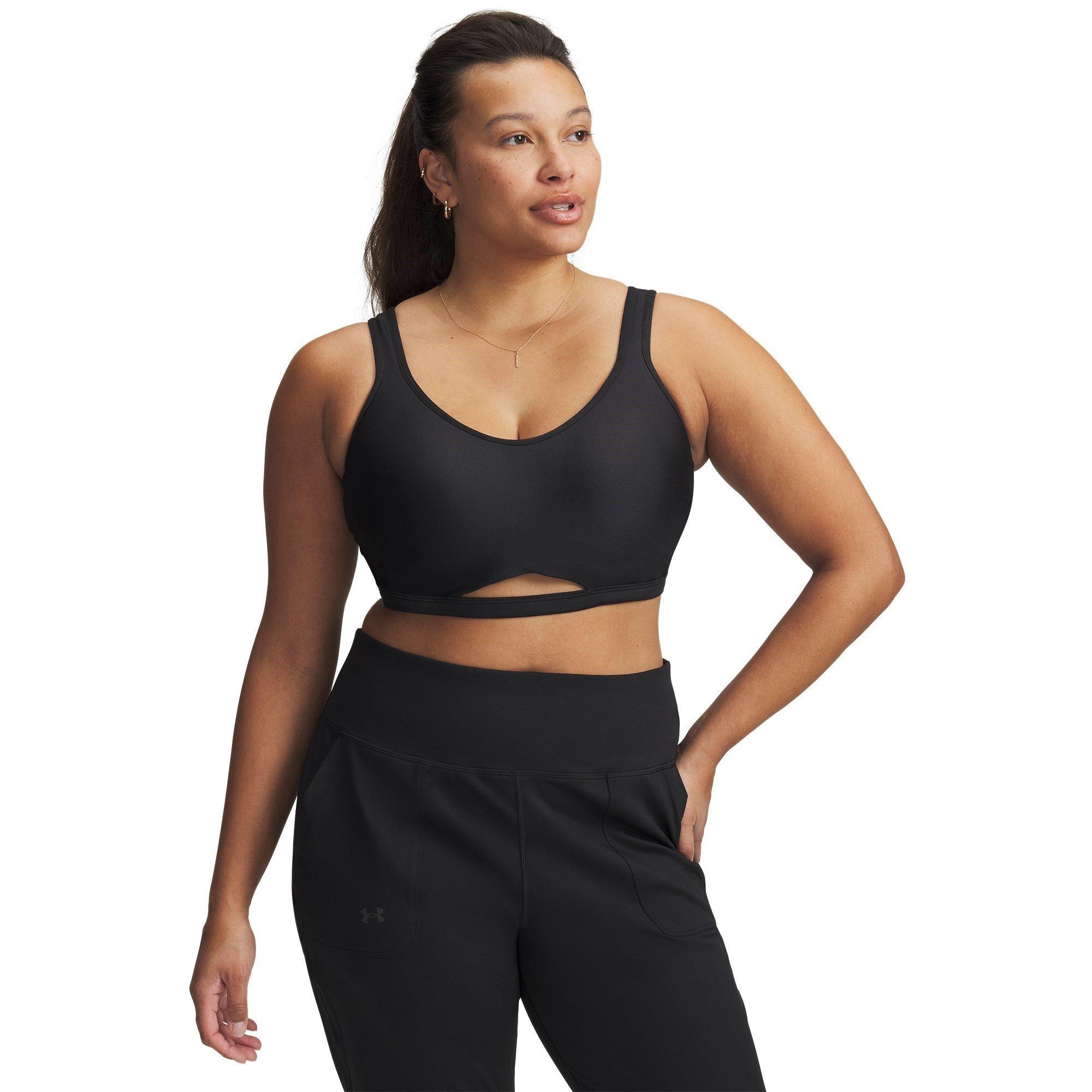 Black - Under Armour - Women's Infinity Low Impact Sports Bra - 7