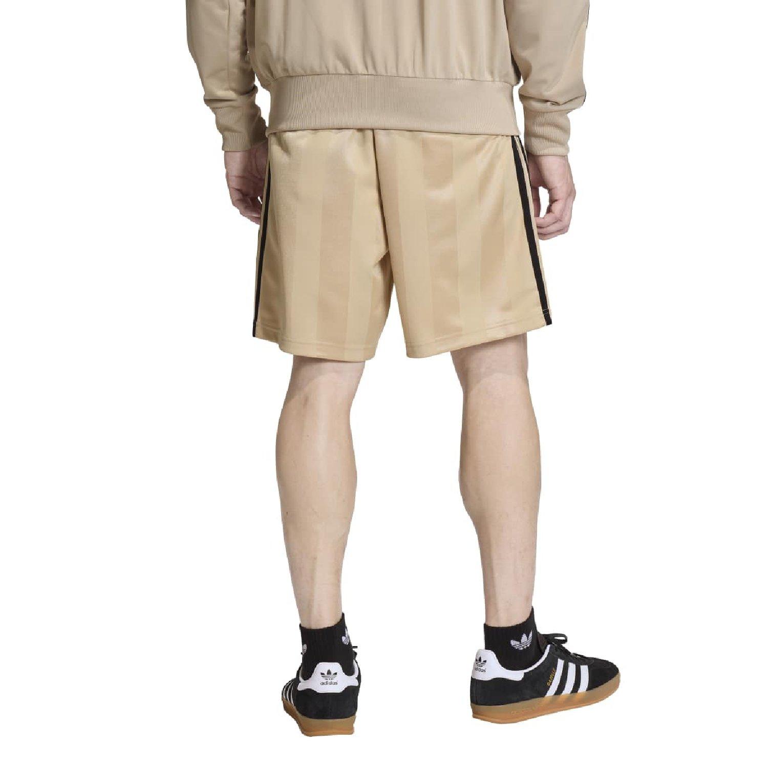 stone khaki - adidas Originals - adidas Originals 3- Stripes Loose Engineered Shorts - 3