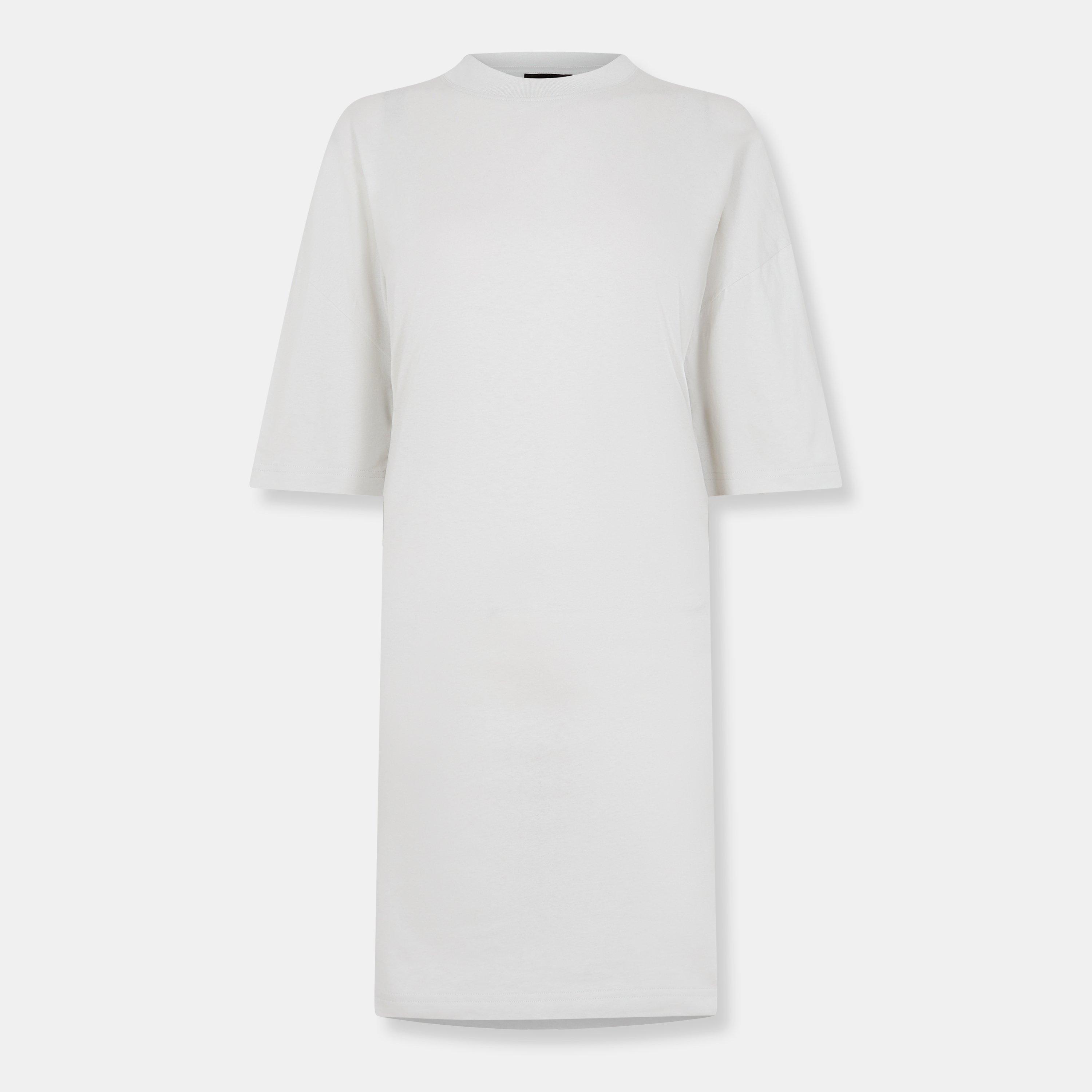 Balenciaga Women's Fitted Mini Dress - Dirty White - 8 (XS)