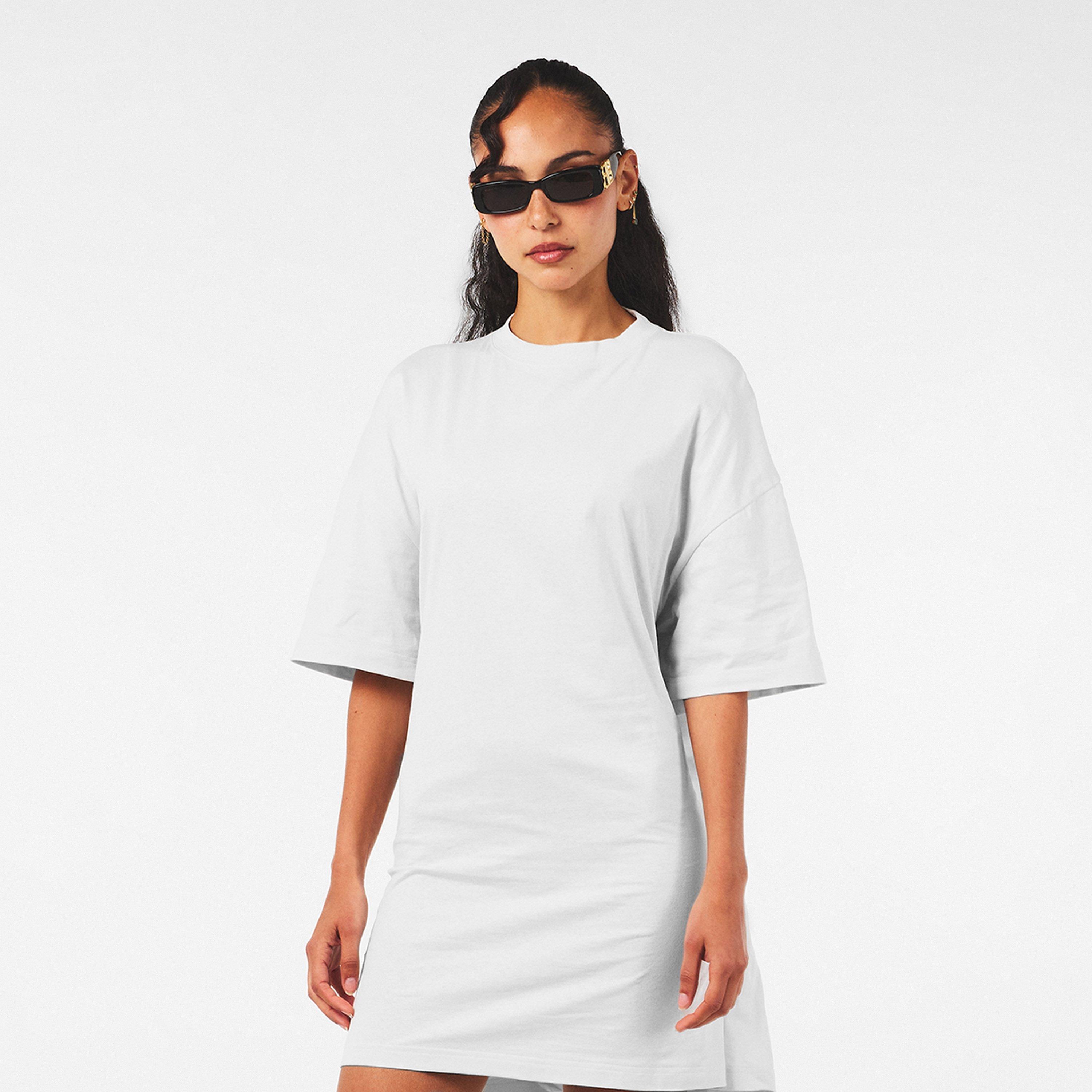 Dirty White - Balenciaga - Women's Fitted Mini Dress - 3