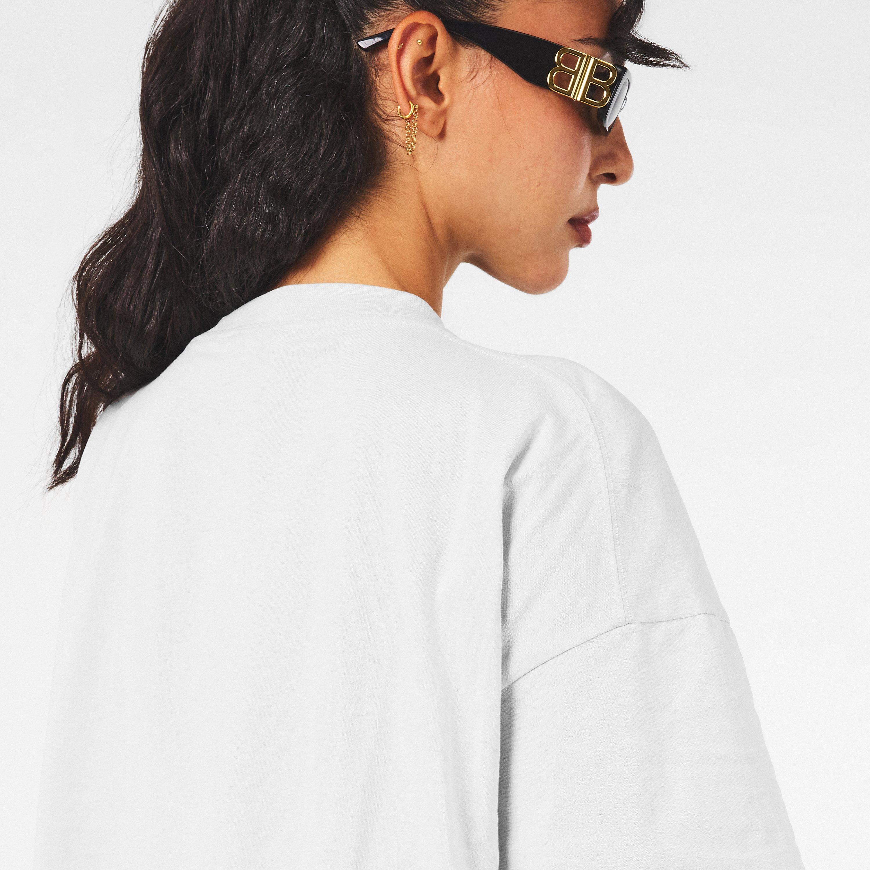 Dirty White - Balenciaga - Women's Fitted Mini Dress - 5