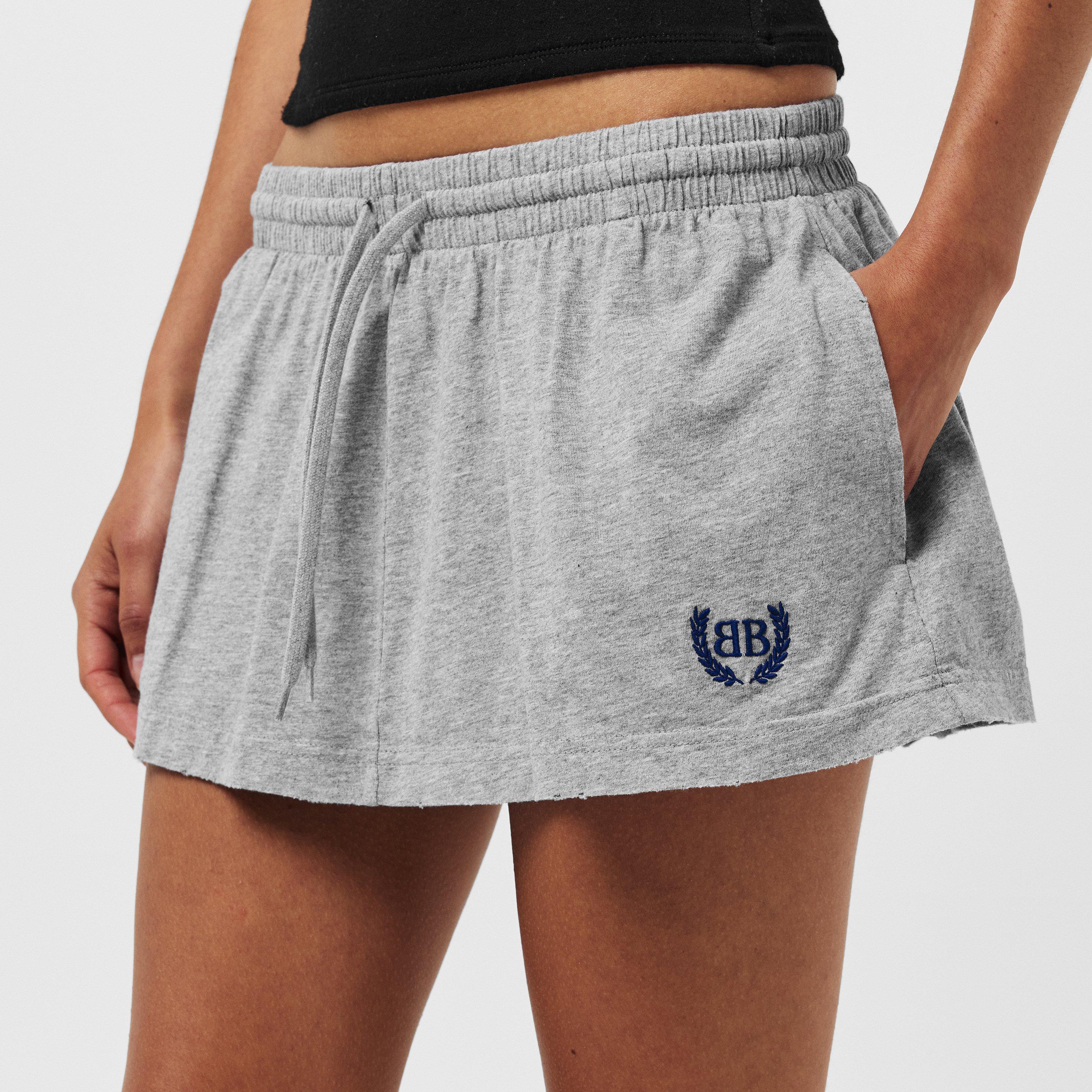 Heather Grey - Balenciaga - Women's Mini Skirt - 5