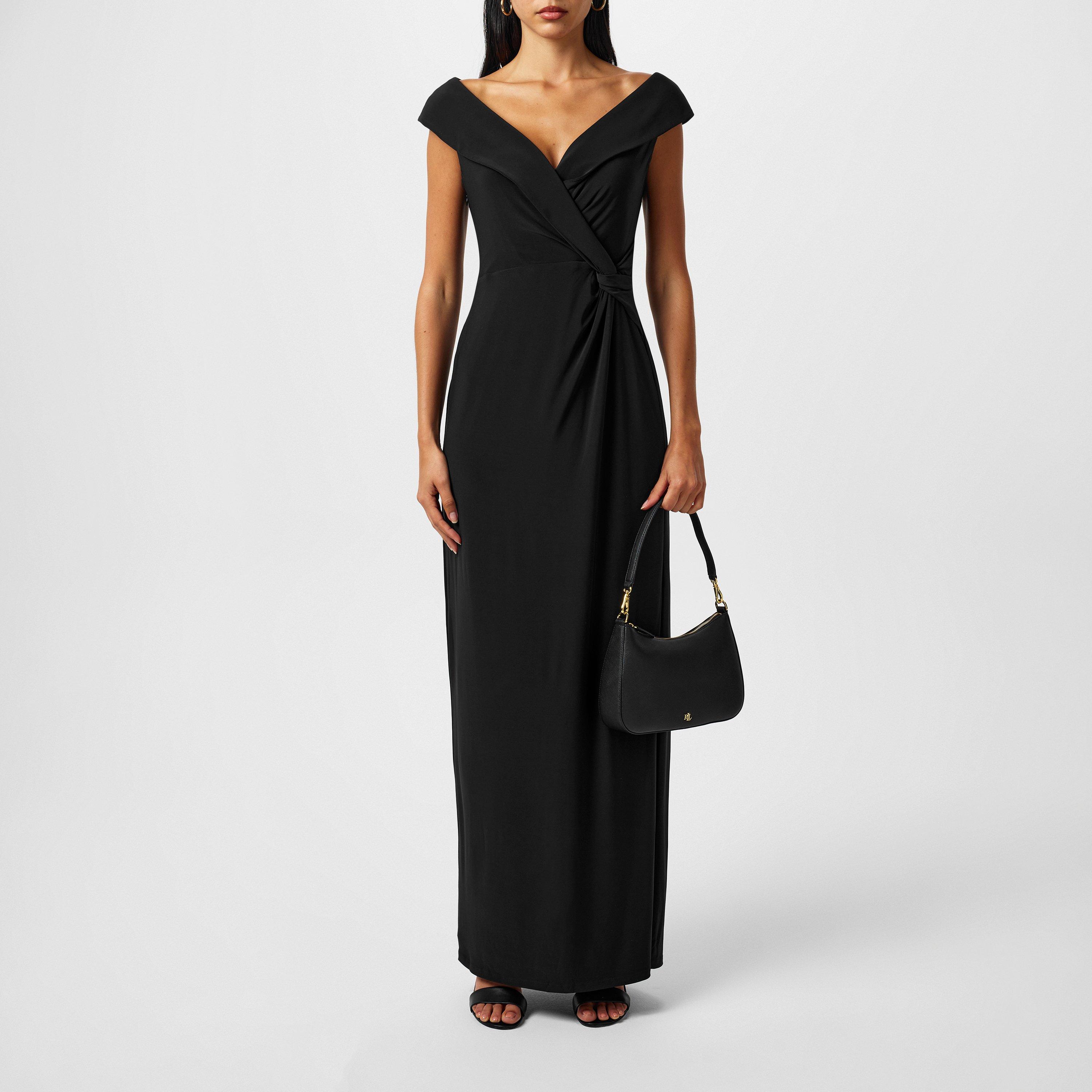 Black - Lauren by Ralph Lauren - Leonidas Twist Gown - 6