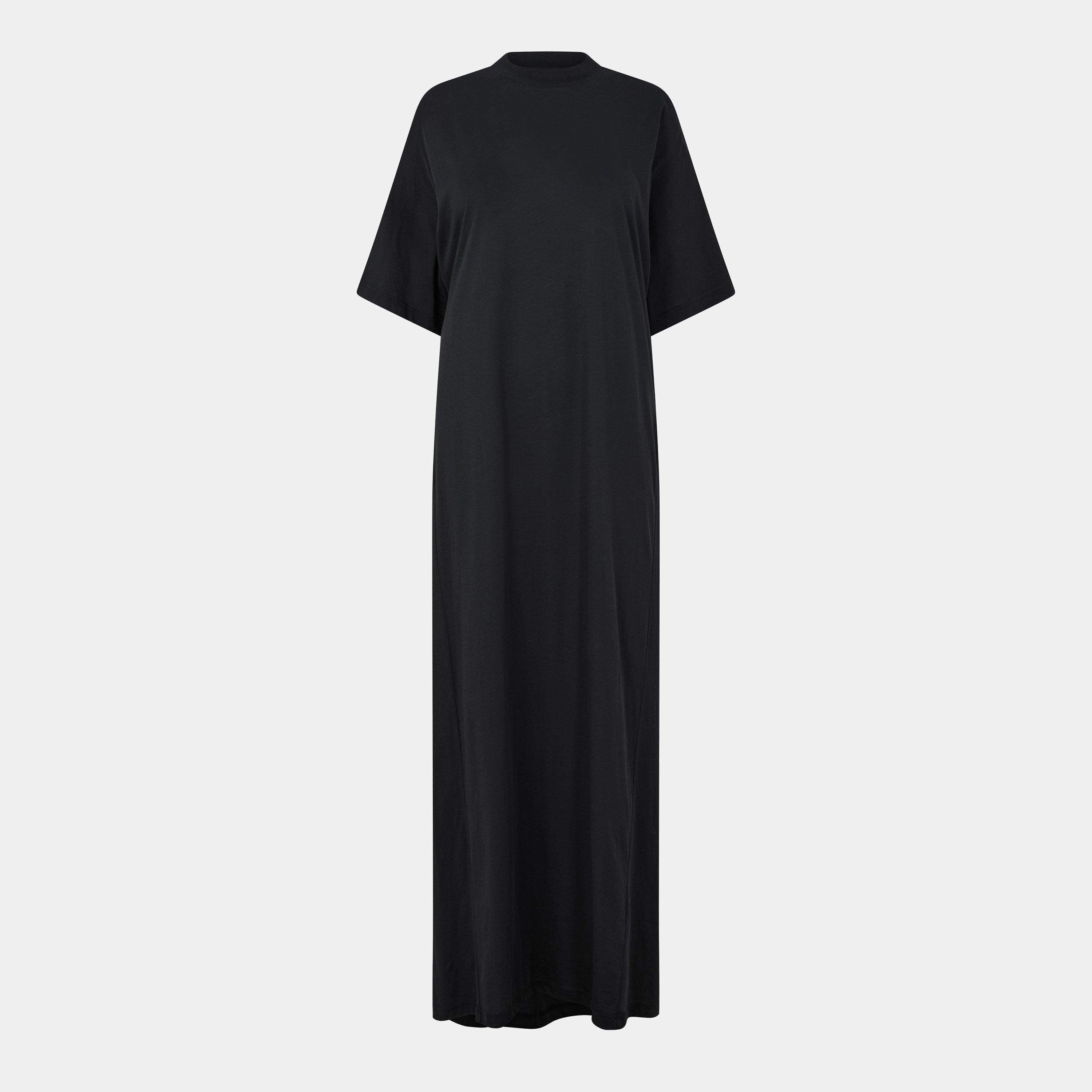 Faded Black - Balenciaga - Women's Bal Cocoon Long Maxi Dress - 1