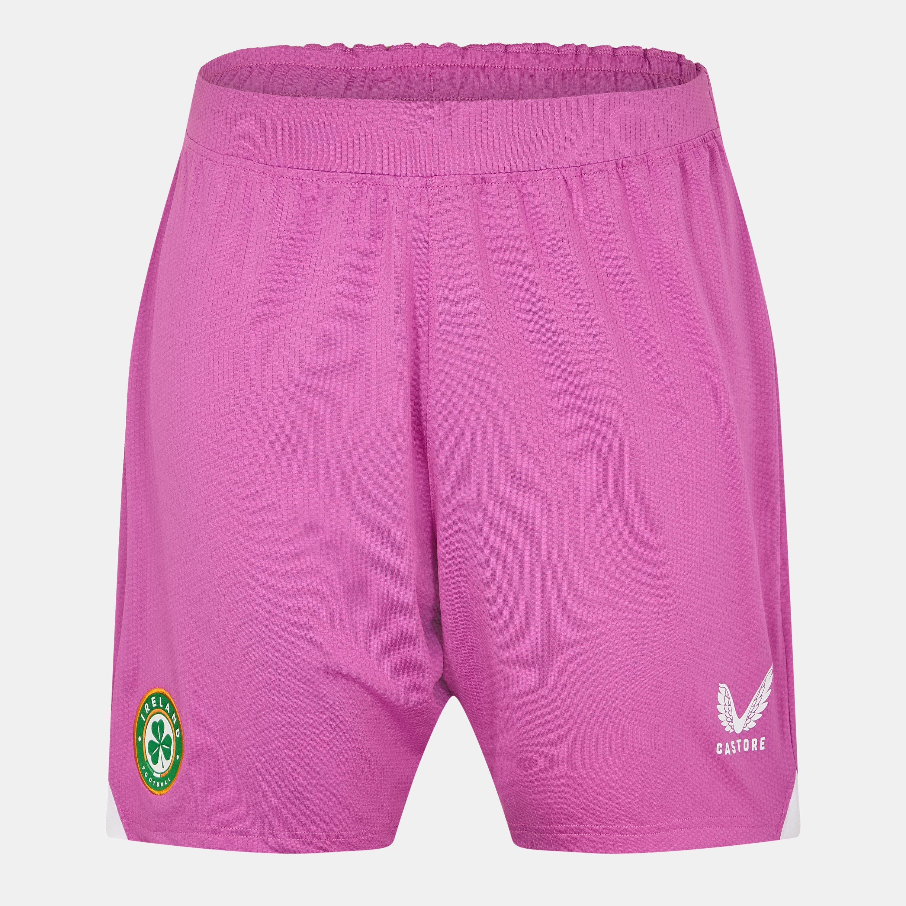 Castore Men's International Licensed Goalkeeper Shorts - White - S