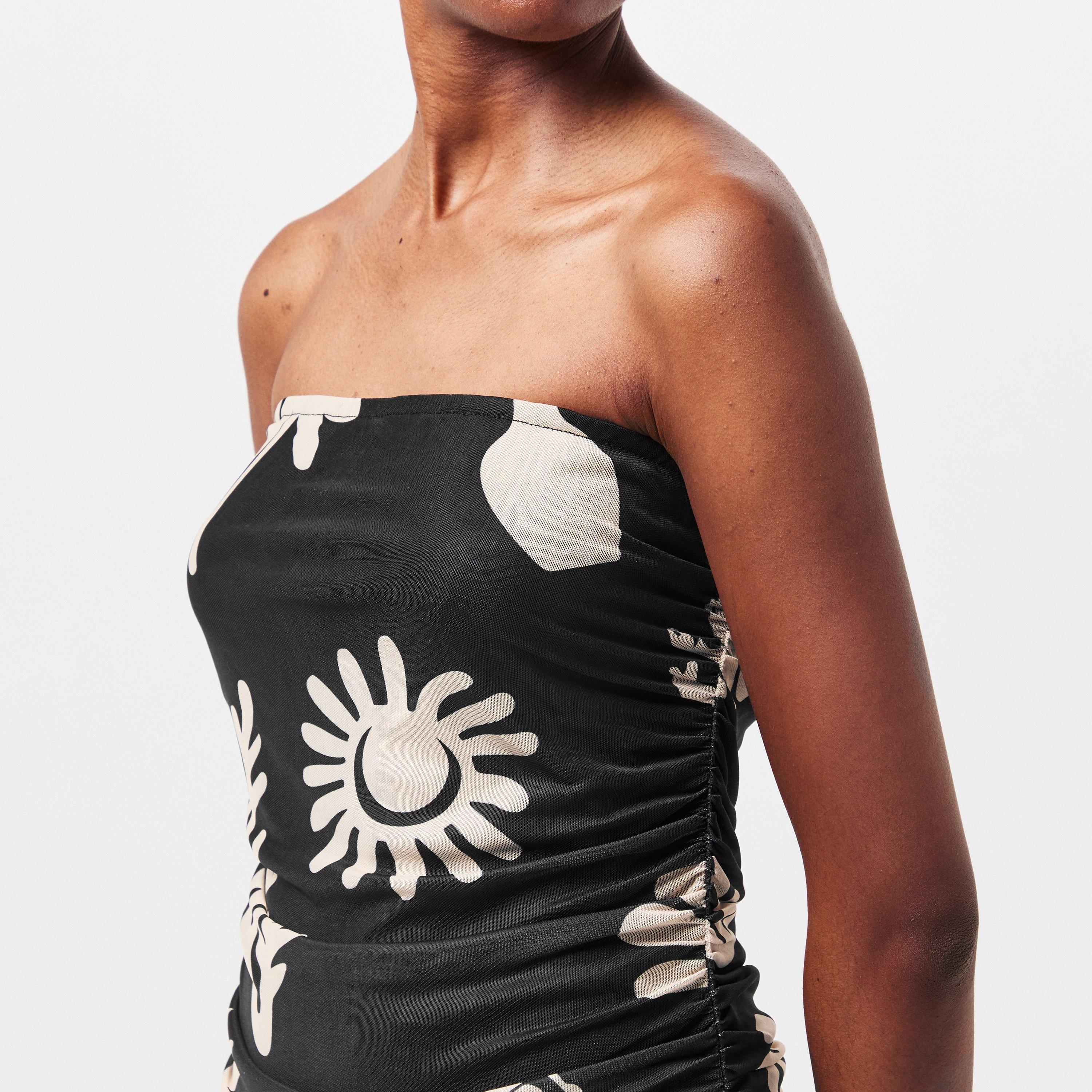 Abstract Coral - Edited - Edited Wilia Dress - 5