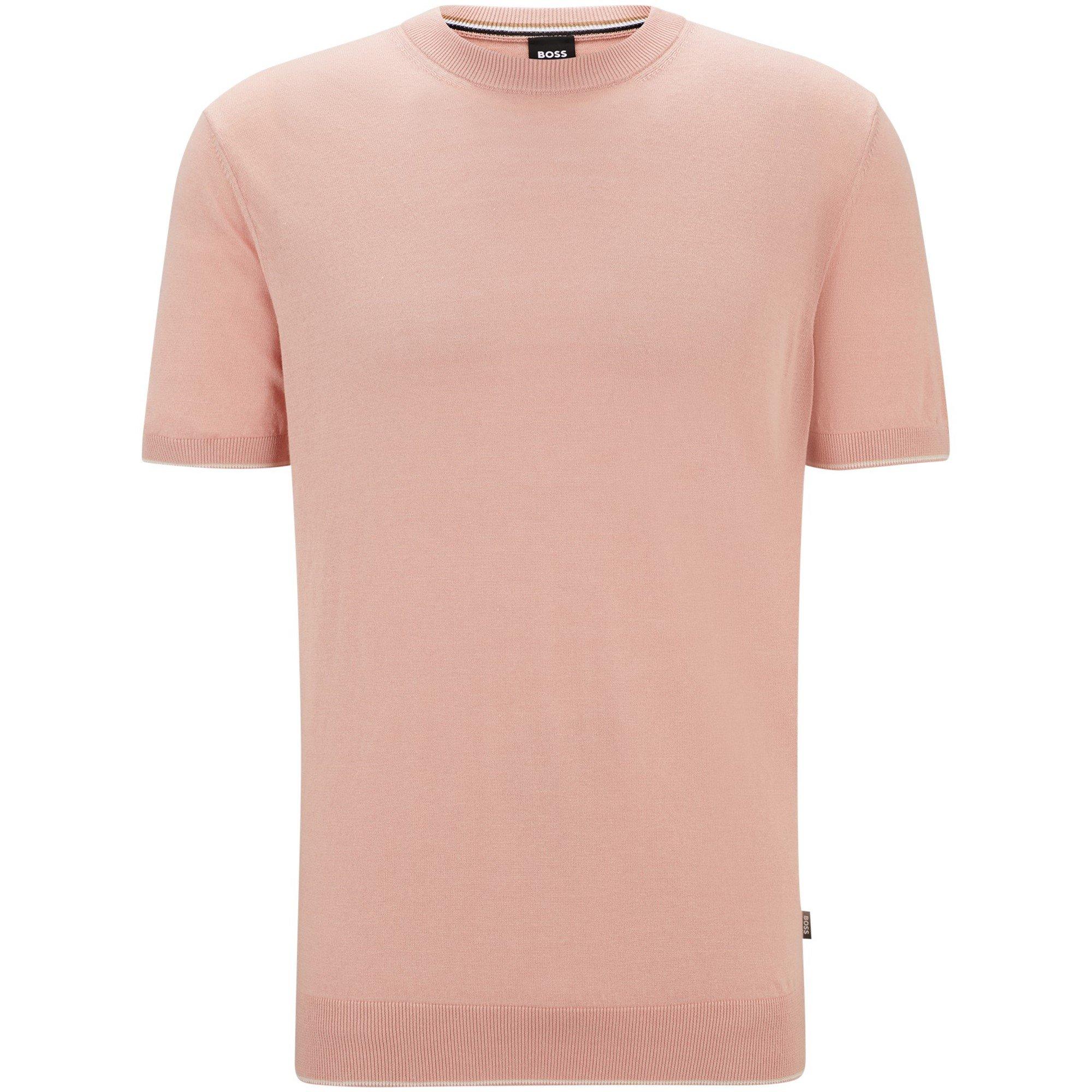 Open Pink - Boss - Men's Tramonte Knitted Top - 1