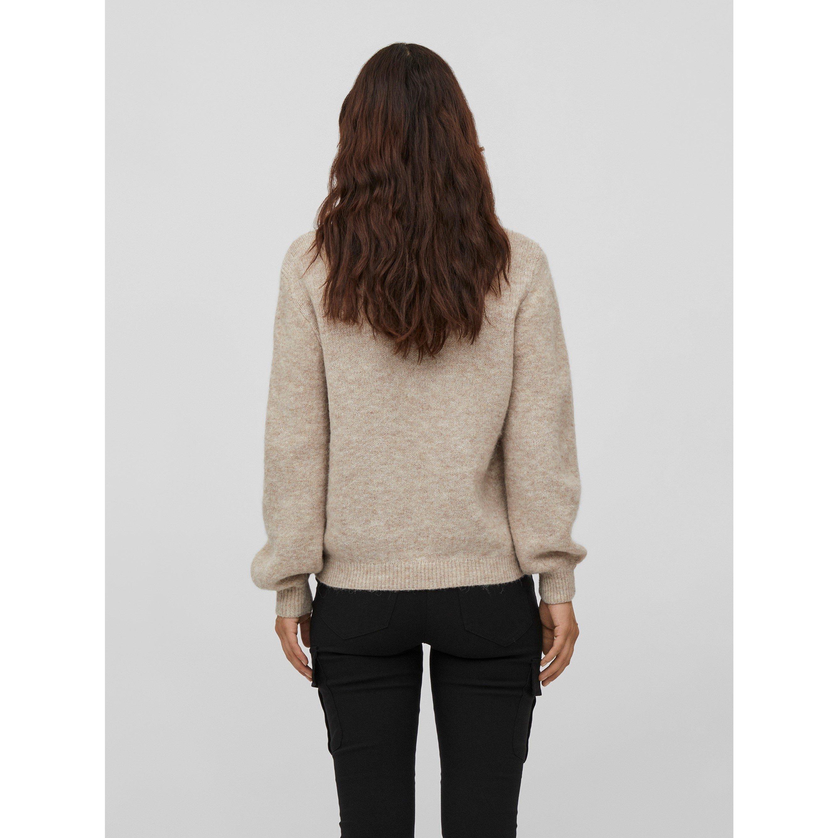 Naturmelange - Vila - Women's Jamina Crew Neck Jumper - 4