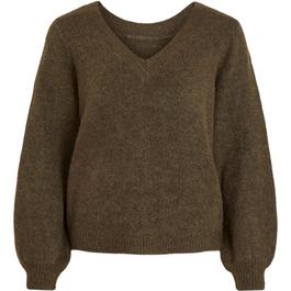 Vila Jamina V Neck Jumper