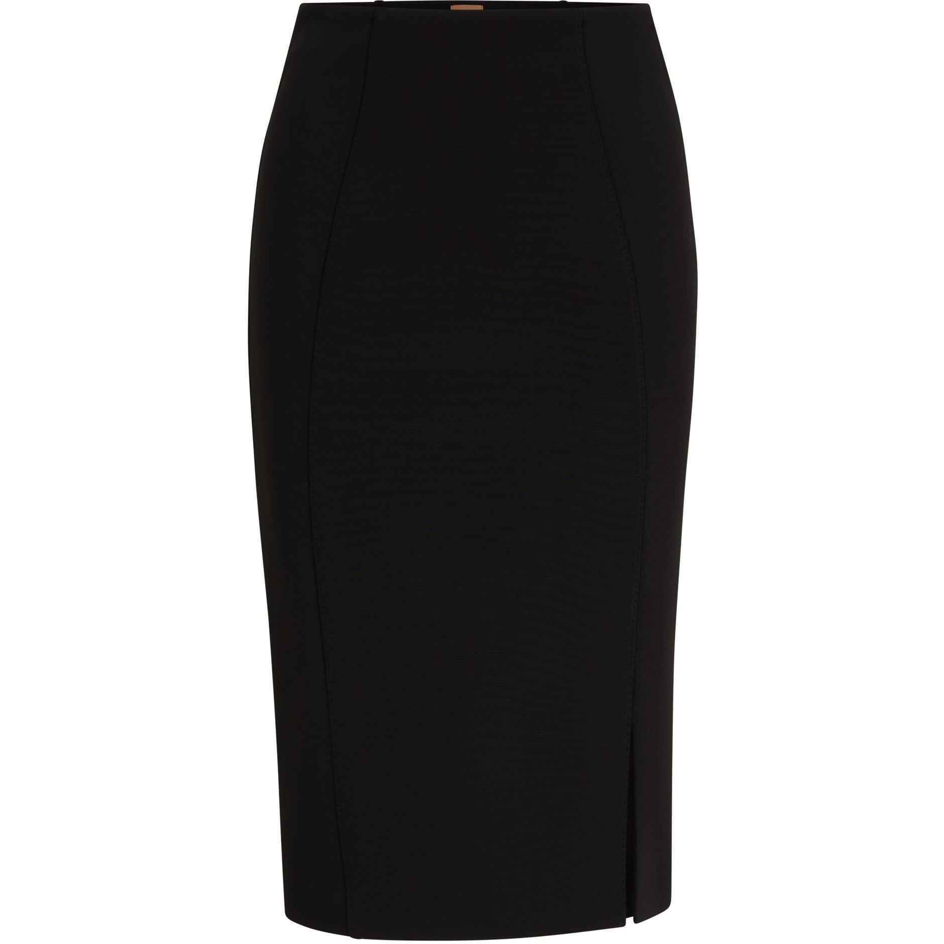 Black - Boss - Women's Vukeva Jersey Skirt - 1