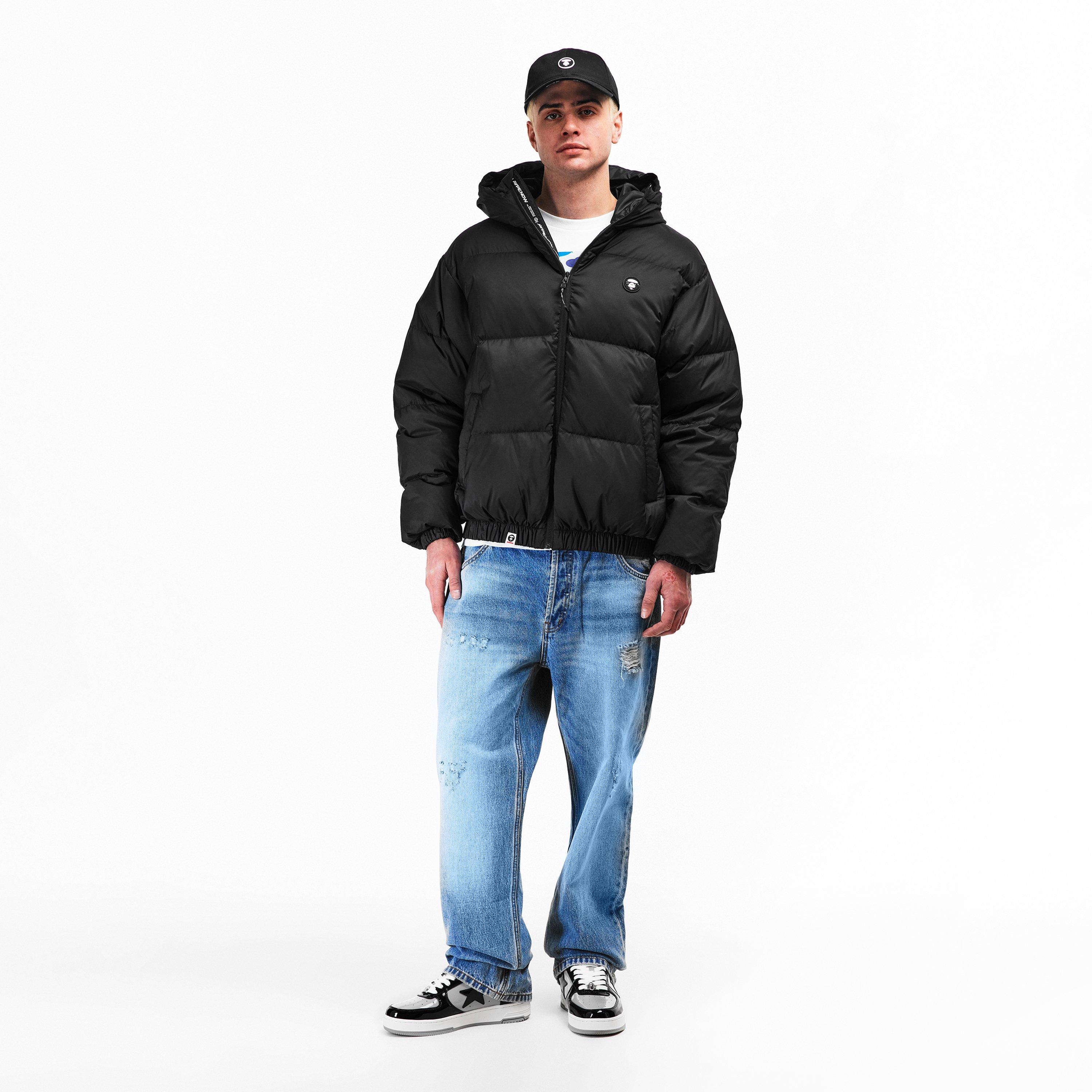 Black - AAPE - AAPE Puffer Jacket Sn54 - 6