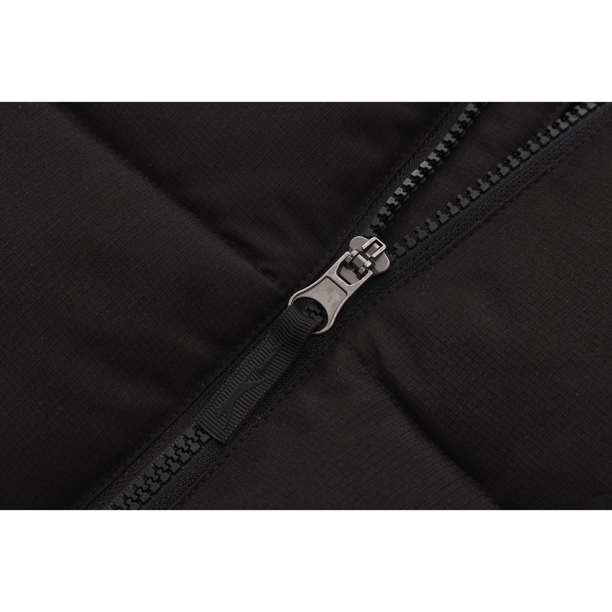 Zwart - Slazenger - Water Resistant Hooded Short Puffer Jacket - 4