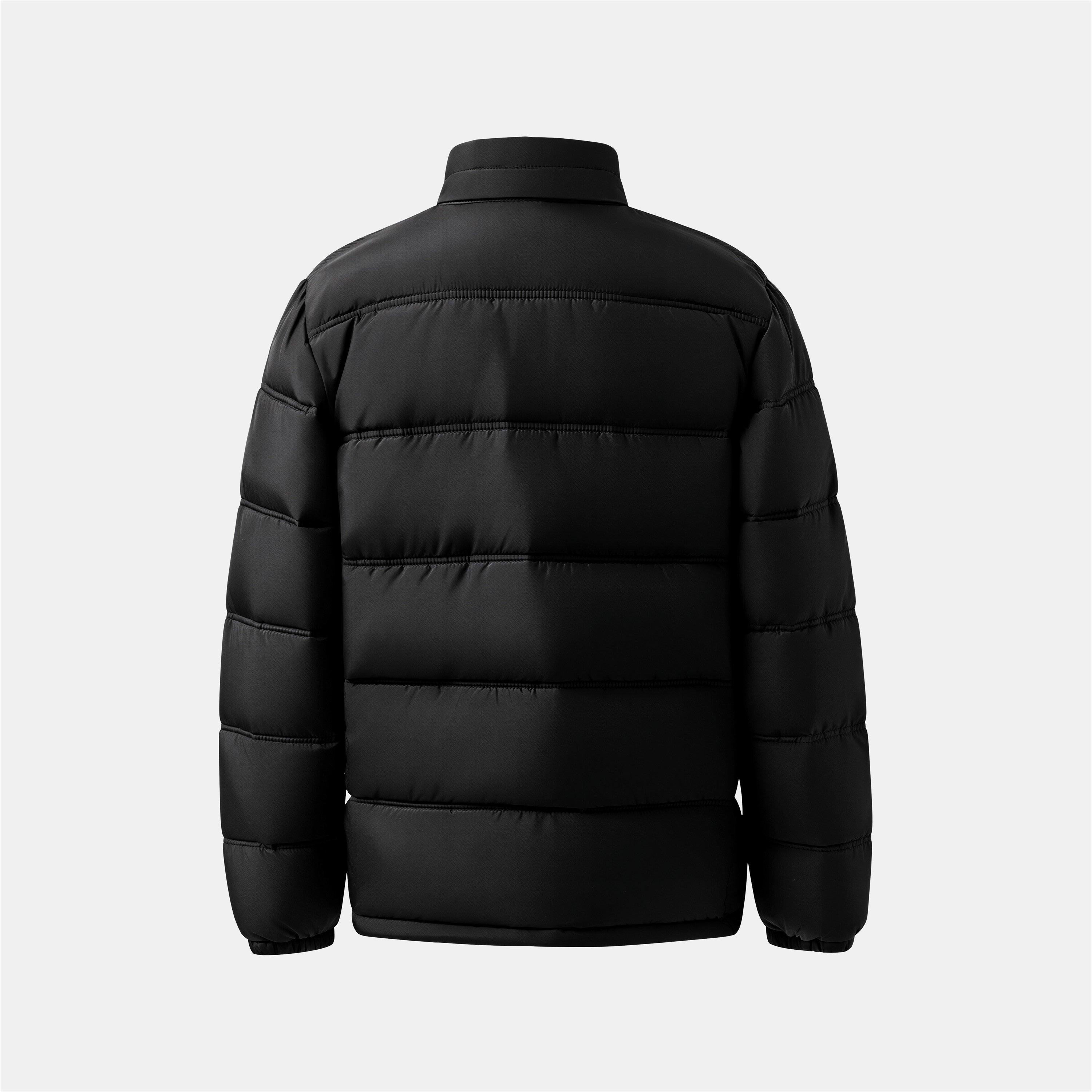 Black - Slazenger - Mens Short Puffer Jacket - 2