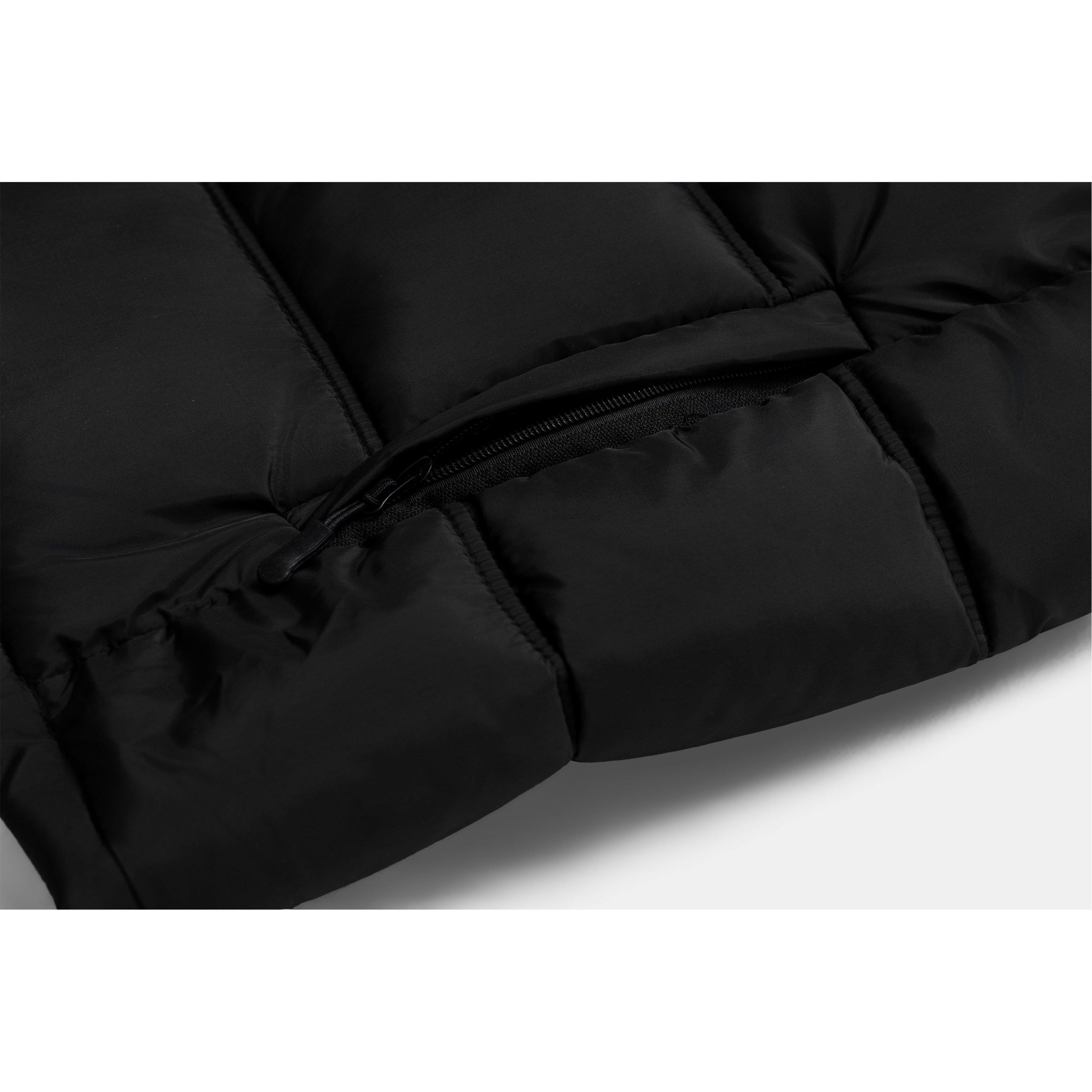 Black - Slazenger - Mens Short Puffer Jacket - 5