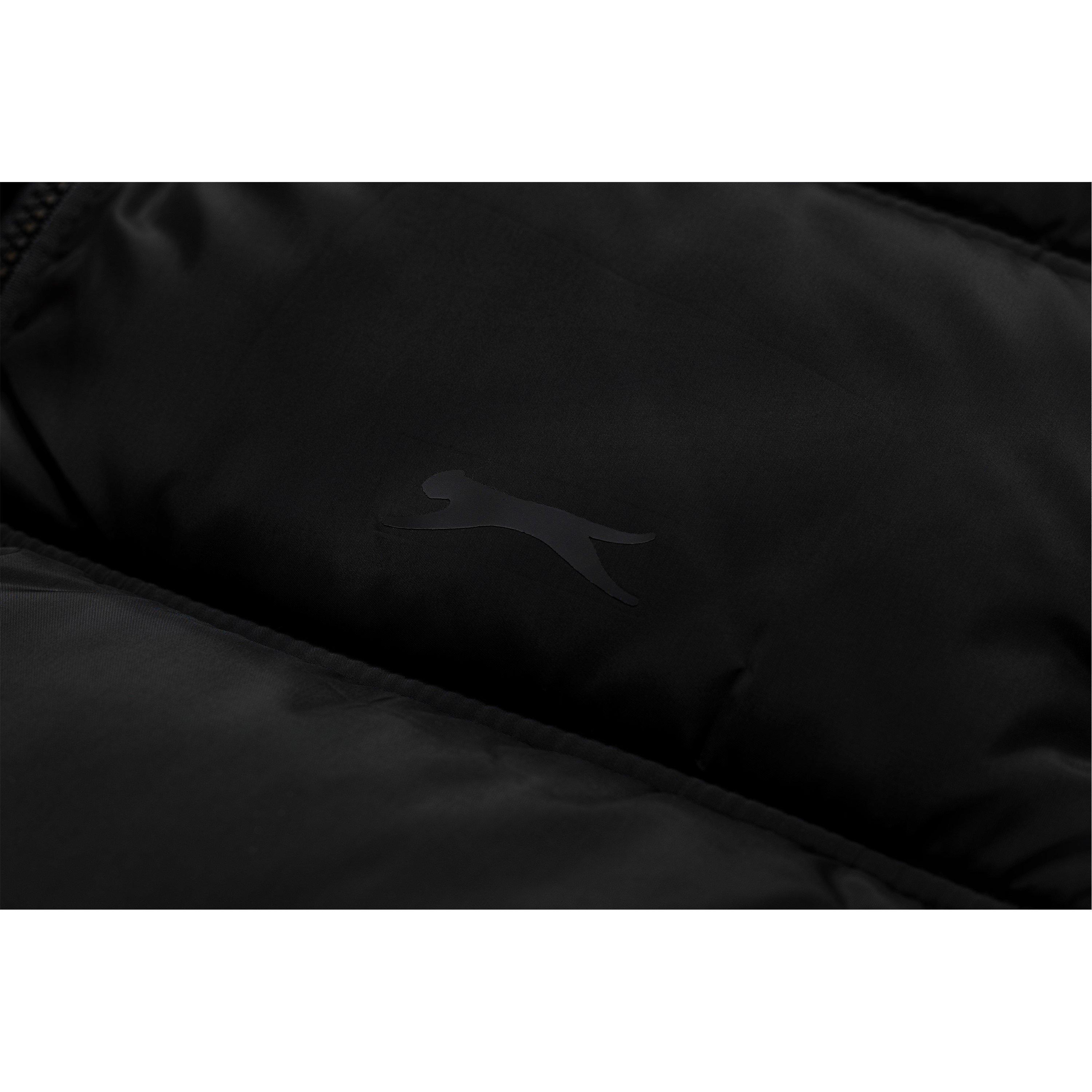 Black - Slazenger - Mens Short Puffer Jacket - 7