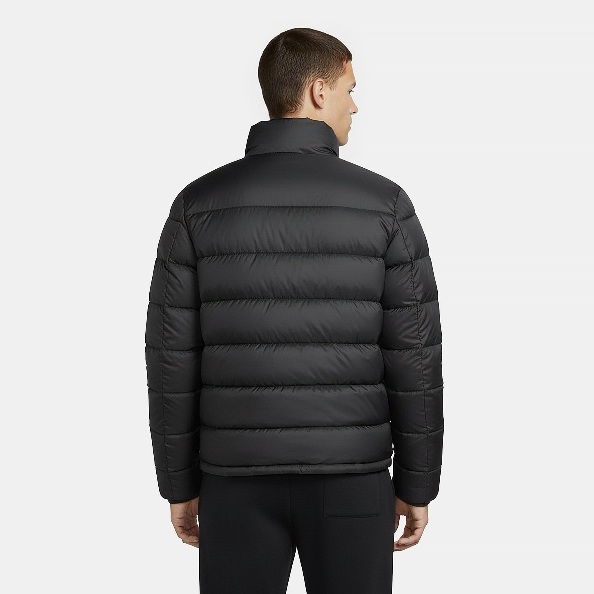 Black - Jack Wills - Men's Kershaw Water Resistant Wind Resistant Funnel Neck Short Puffer Jacket - 4