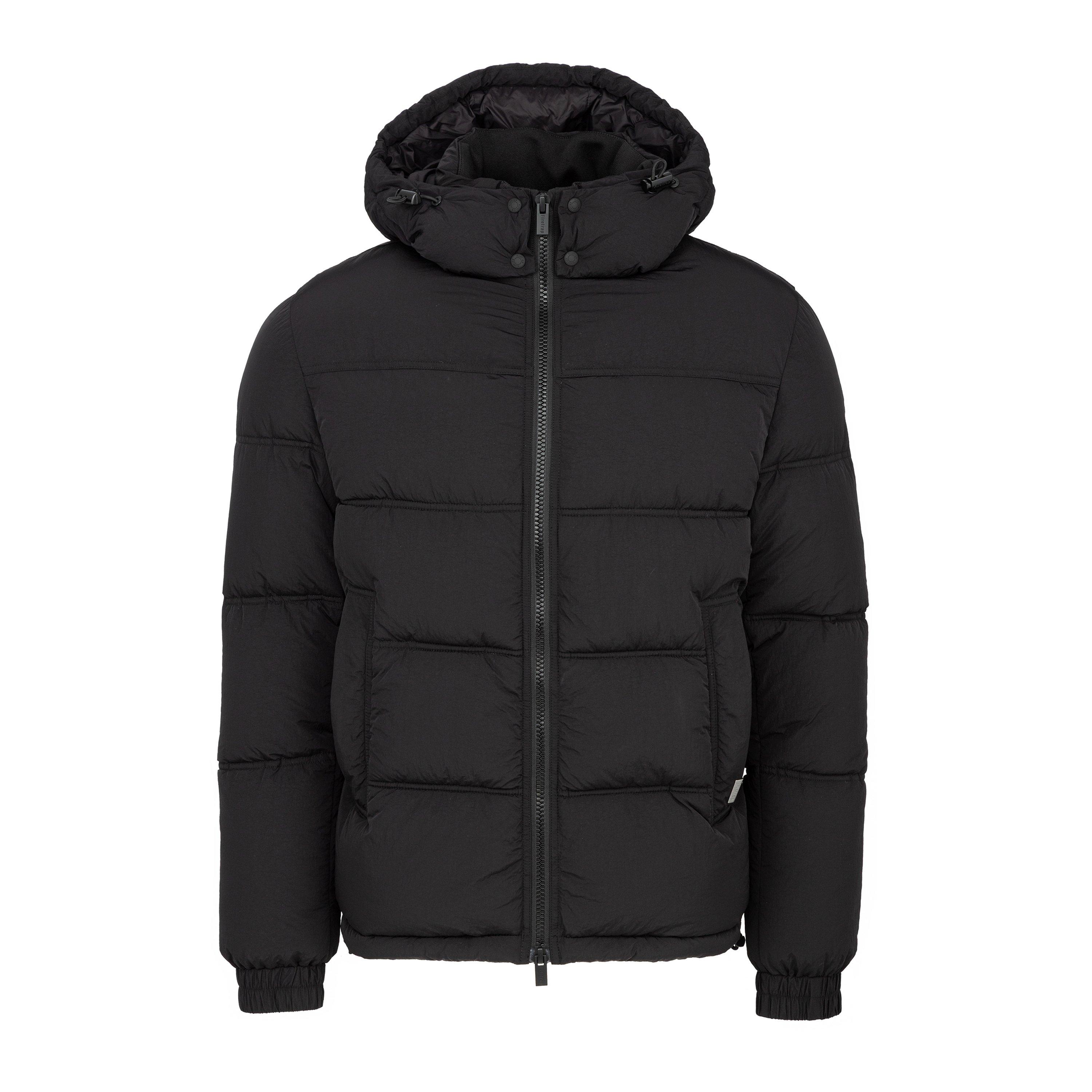 Black - Firetrap - Mens Firertrap Bubble Jacket - 1