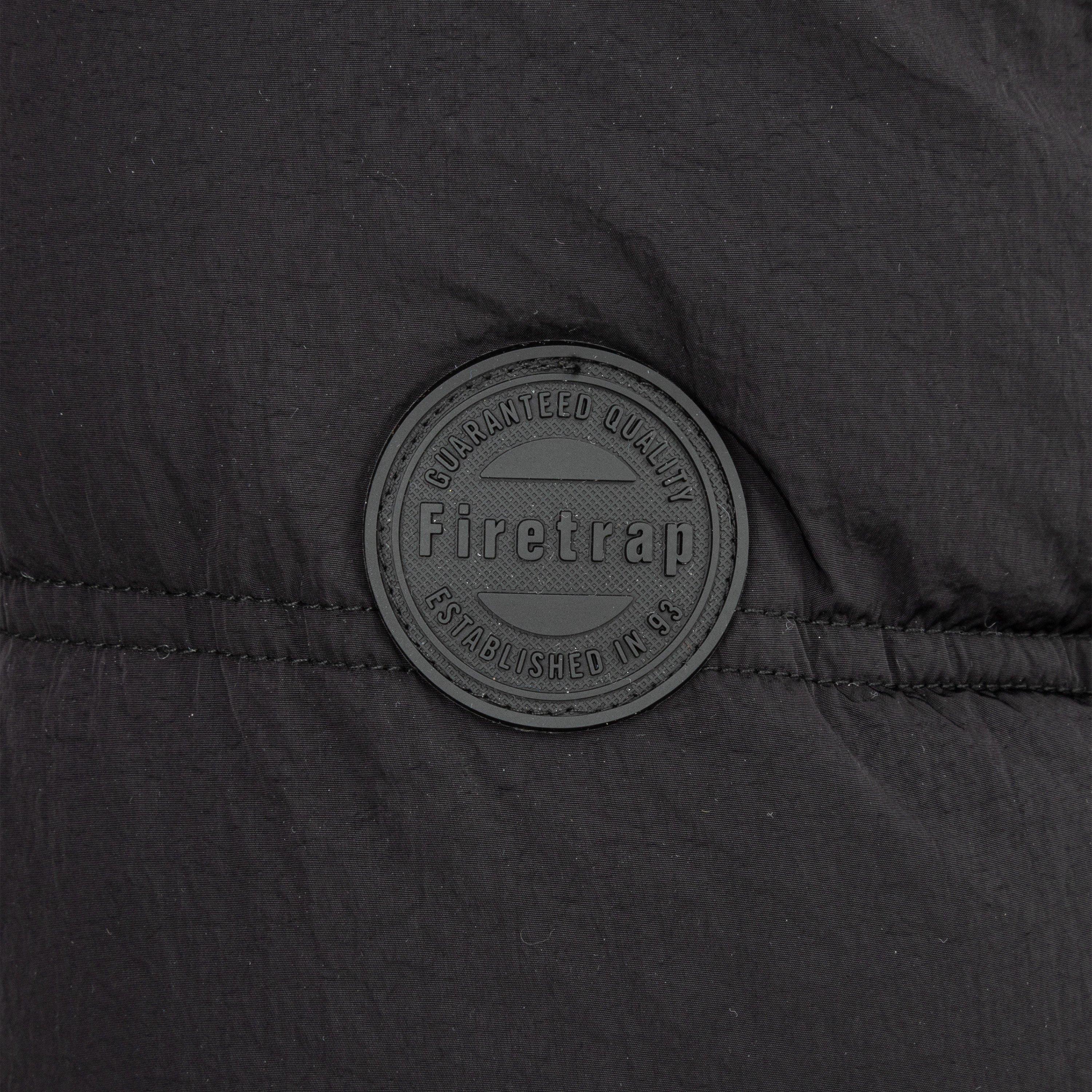 Black - Firetrap - Bubble Jacket Mens - 4