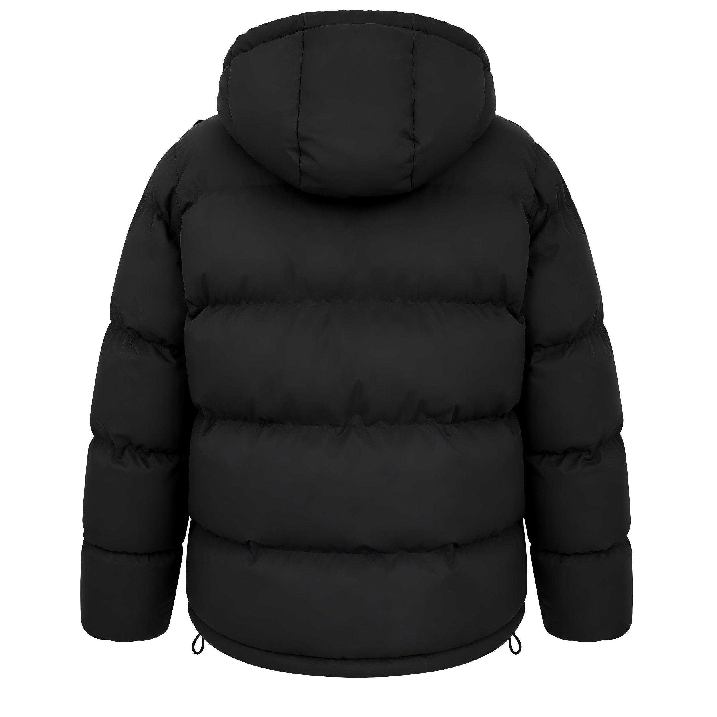 Black - Firetrap - Mens Firertrap Bubble Jacket - 2