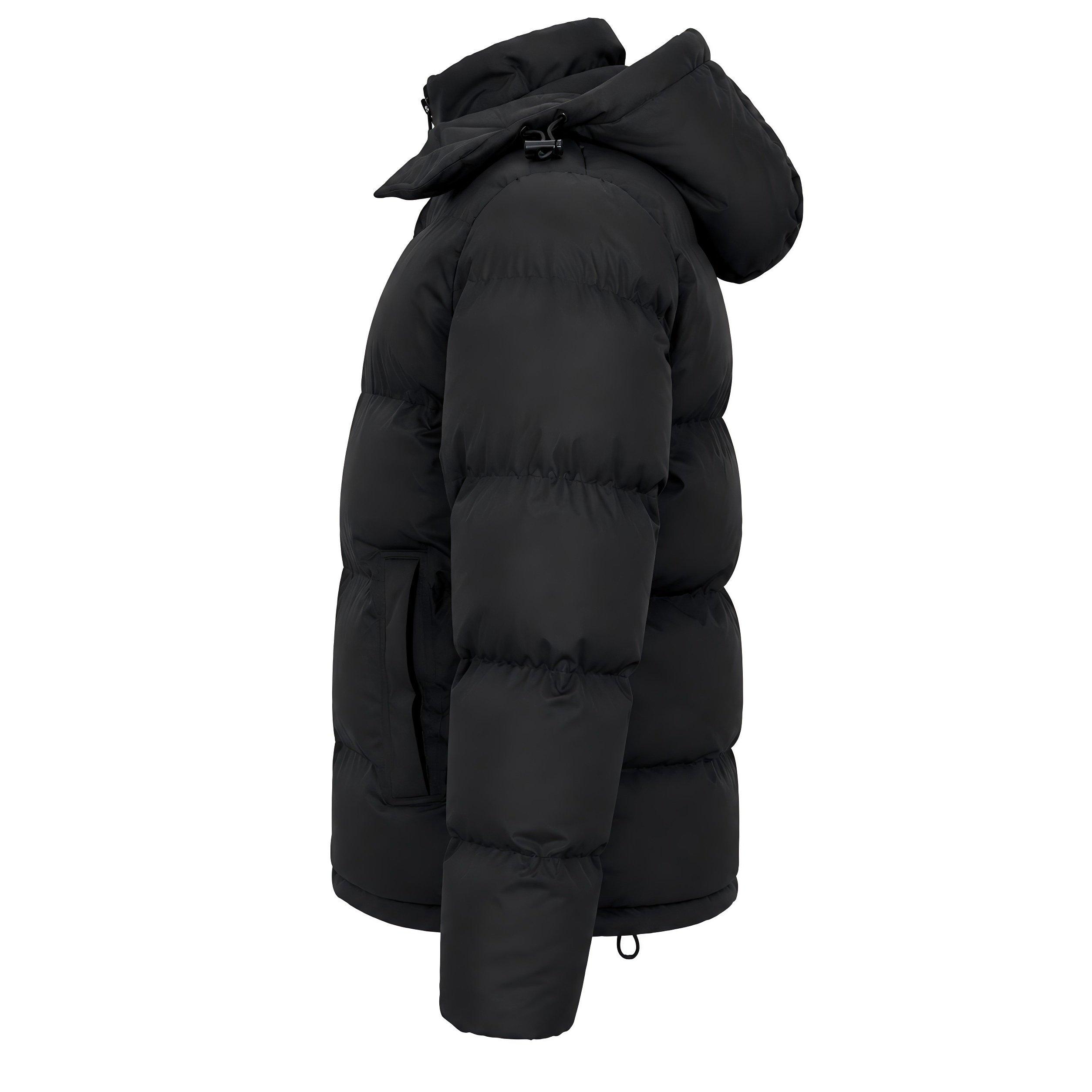 Black - Firetrap - Mens Firertrap Bubble Jacket - 4
